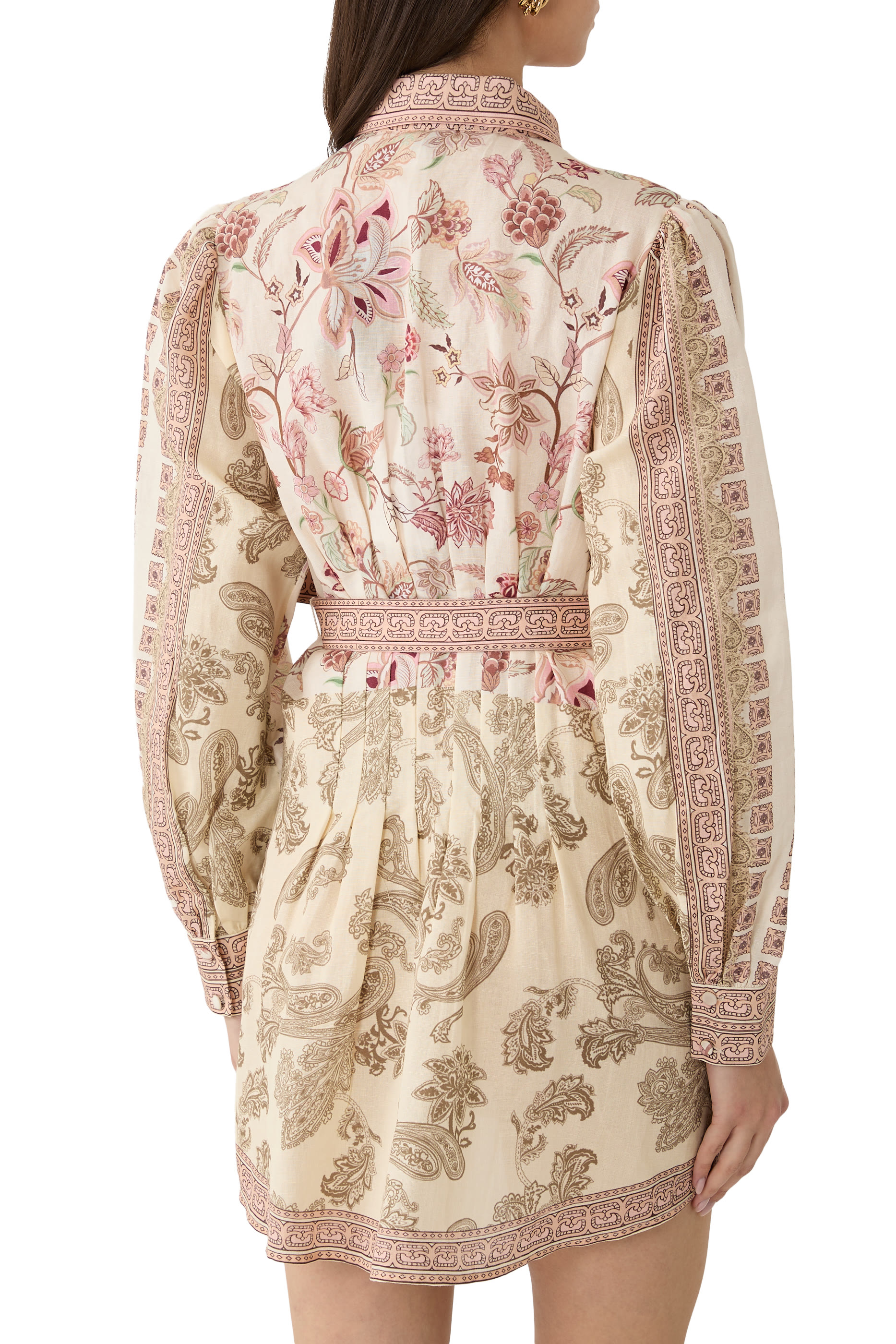 فستان داني قصير بحزام