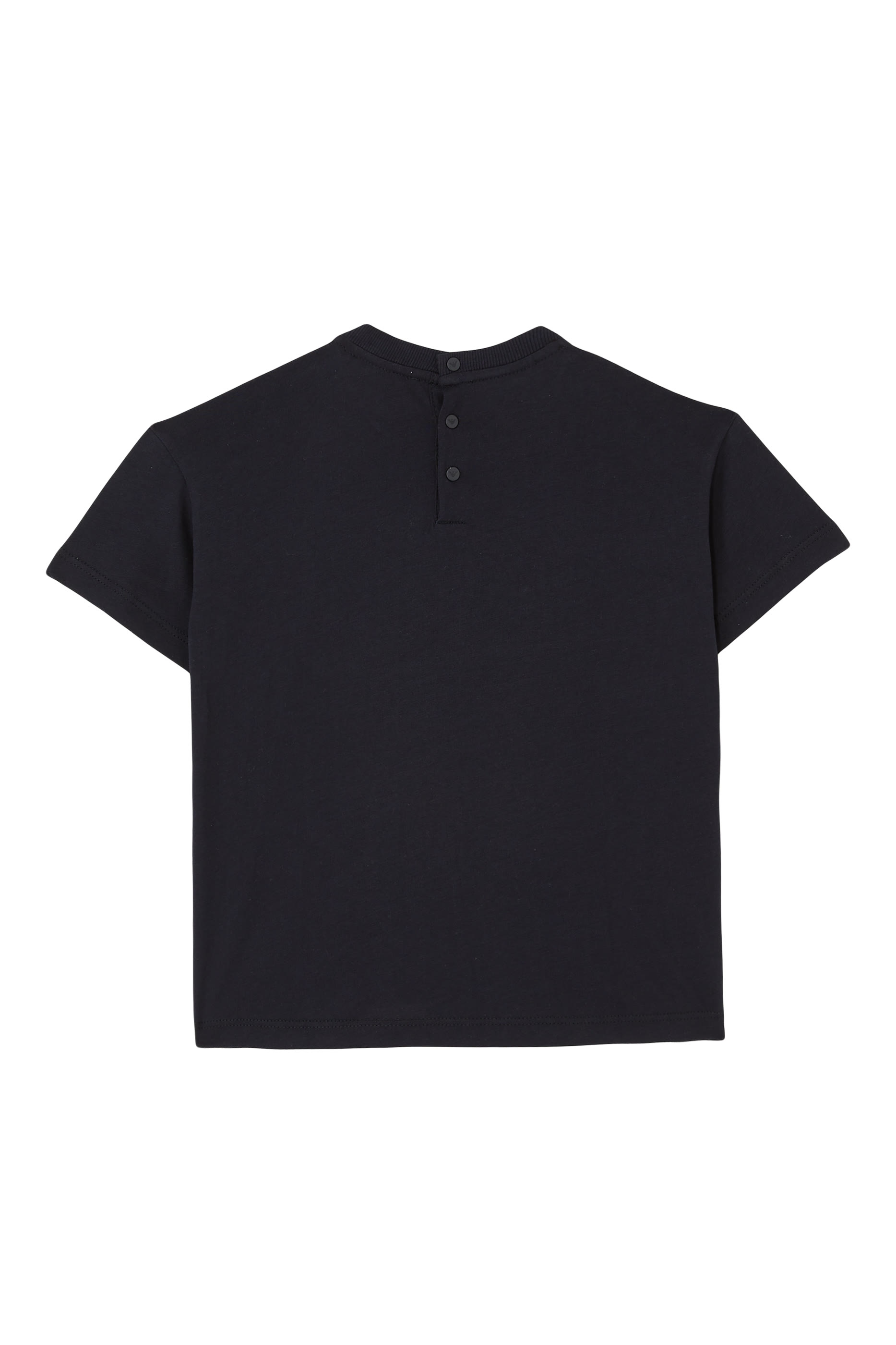 تيشيرت بطبعات شعار الماركة للأطفال