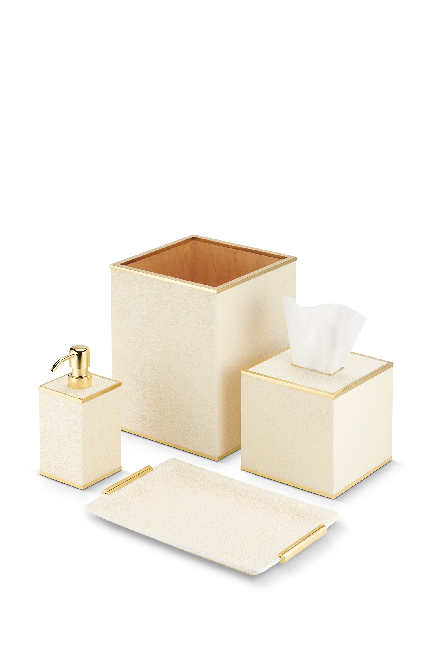 غطاء صندوق مناديل كلاسيكي جلد حبيبي