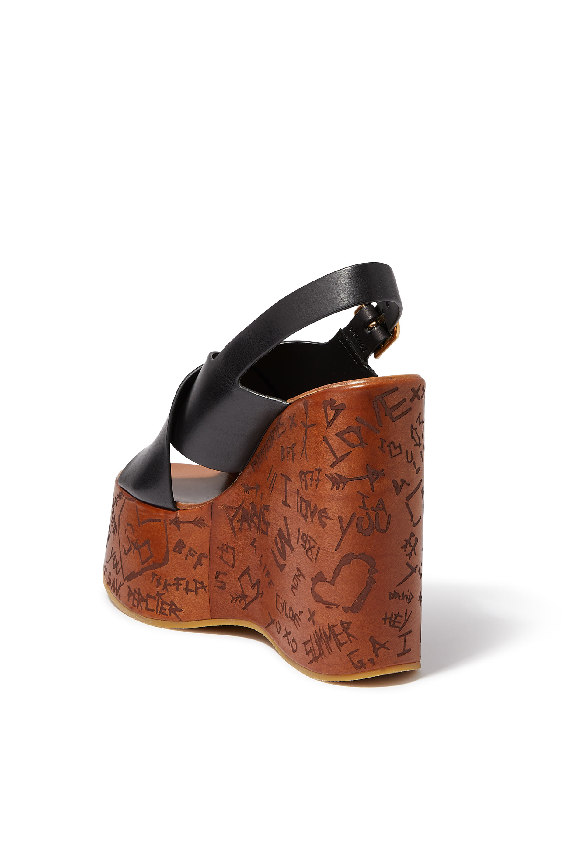 صندل ماكسيم 130 بكعب ويدج