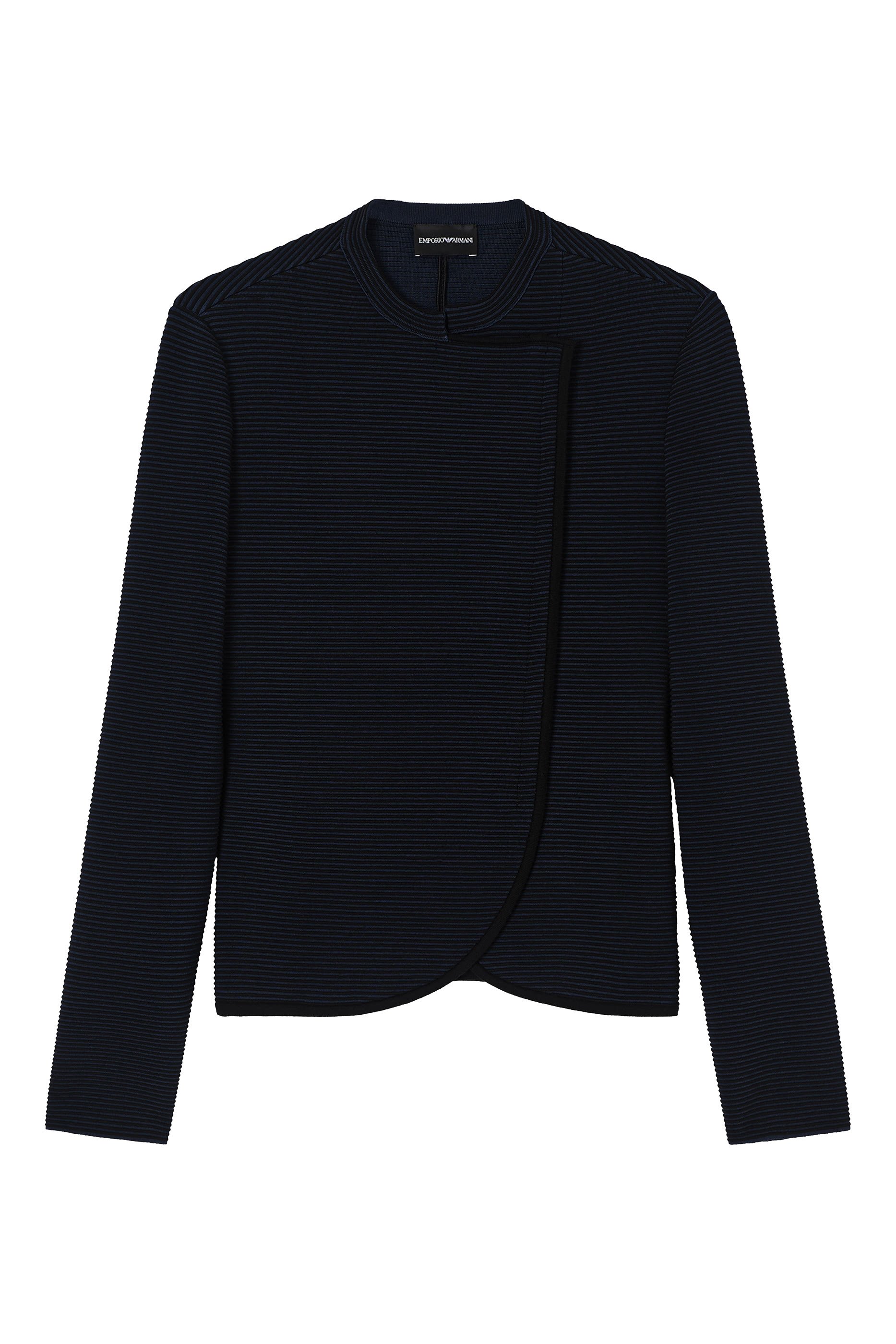 ASV Ottoman Fabric Jacket with Off-Centre Closure