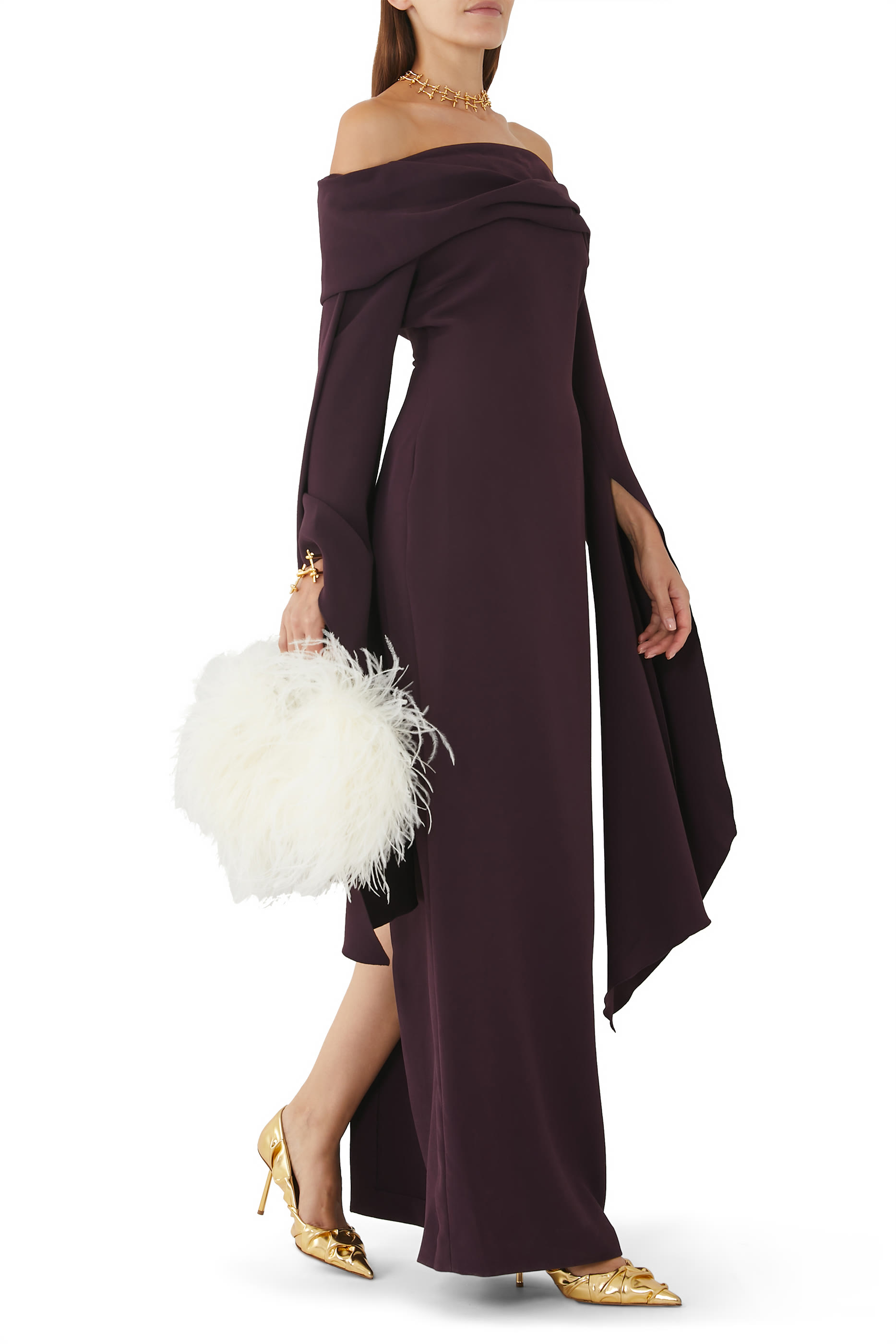 فستان آردن طويل