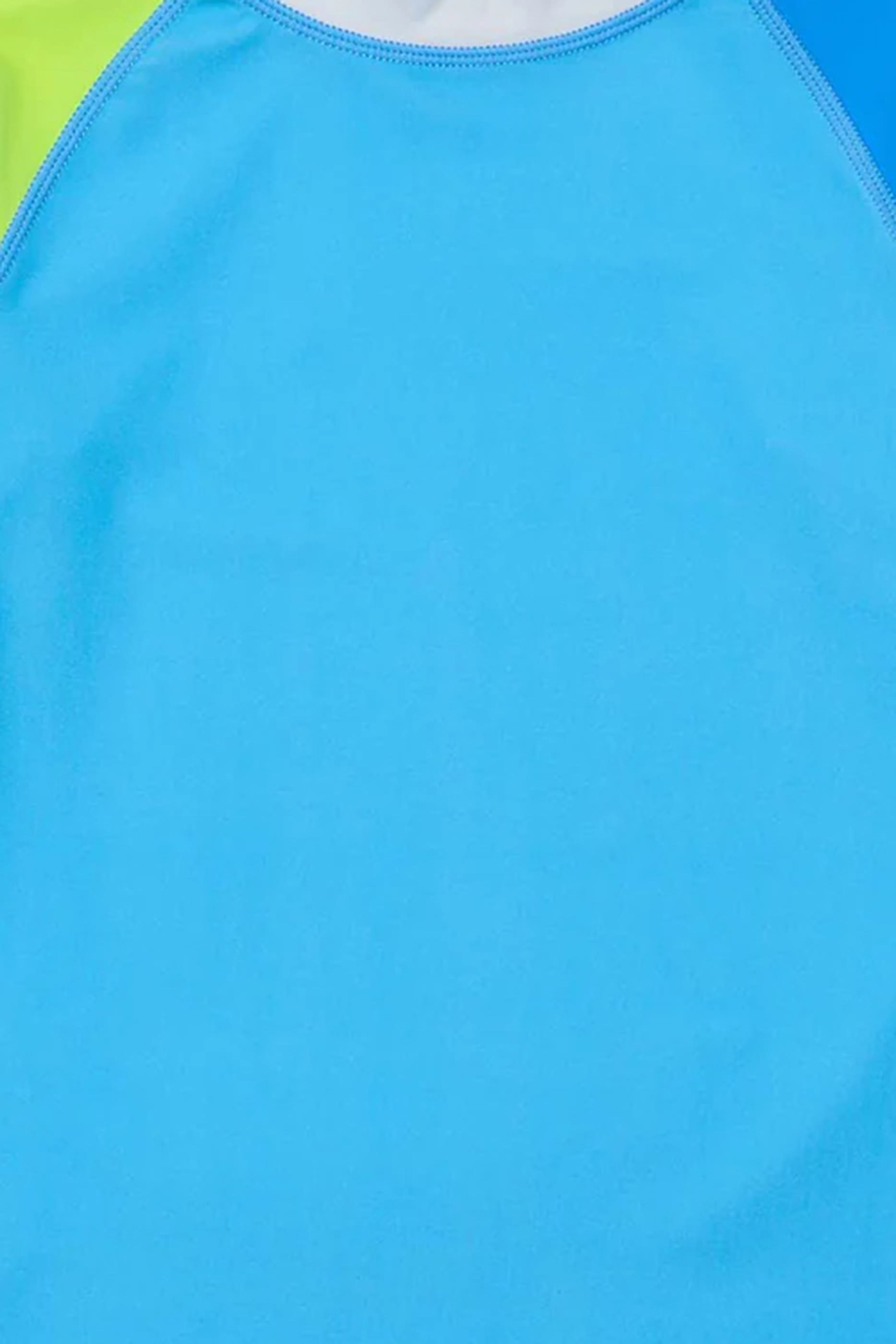 بلوزة سيترون سبلاش بأكمام طويلة مقسمة بألوان للأطفال