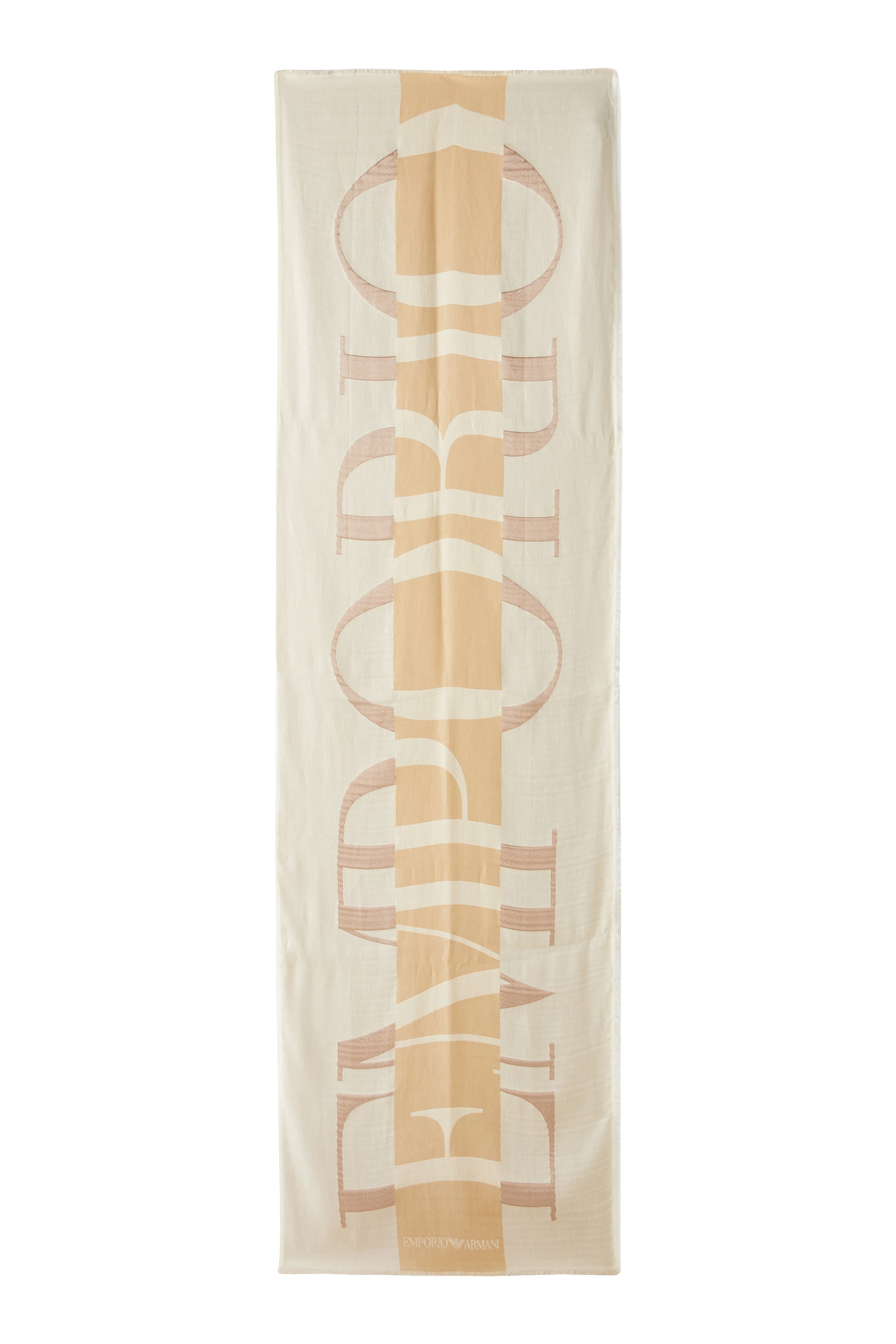 وشاح بقصة فضفاضة وشعار الماركة جاكار