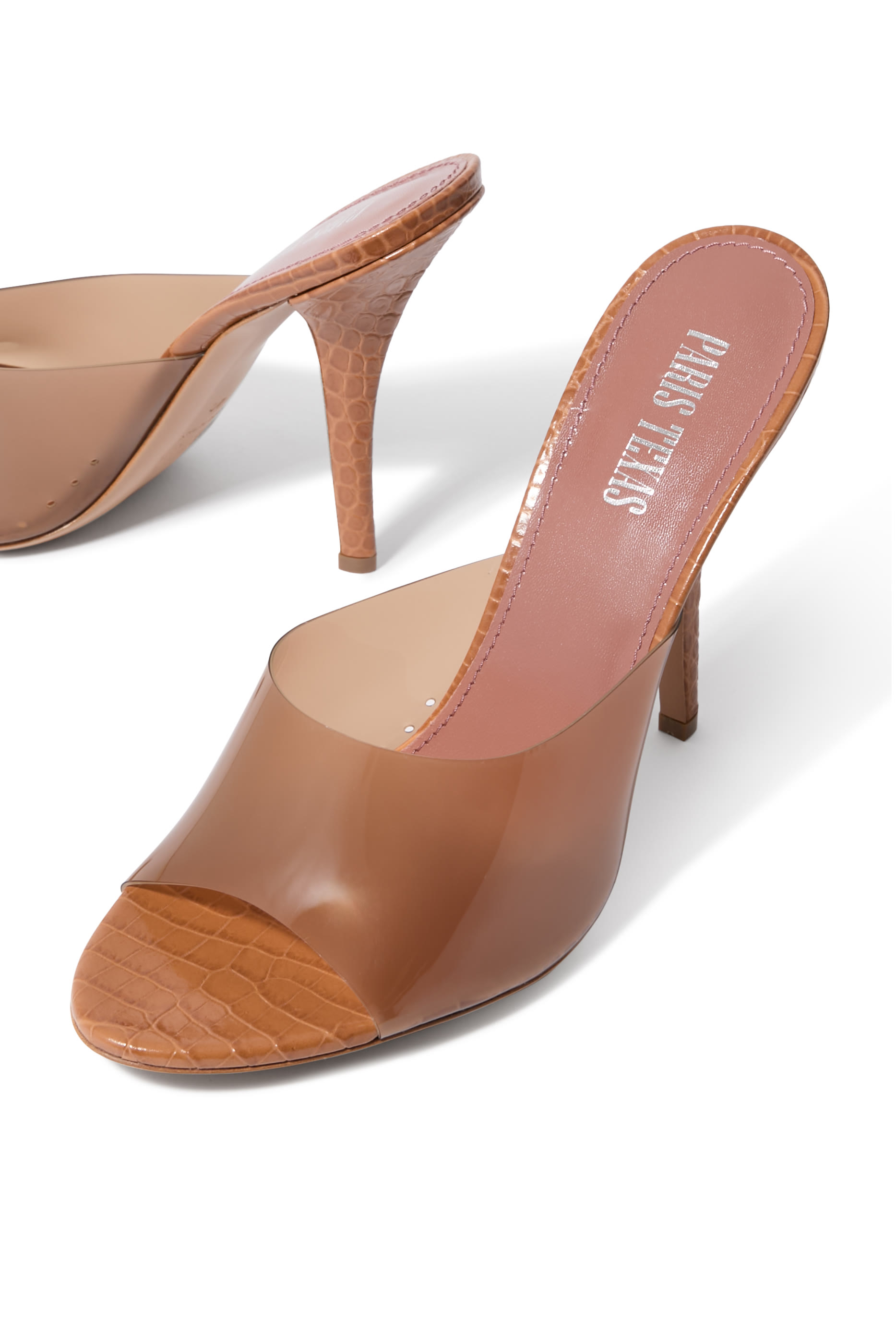 حذاء جيسيكا 105 مفتوح خامة شفافة