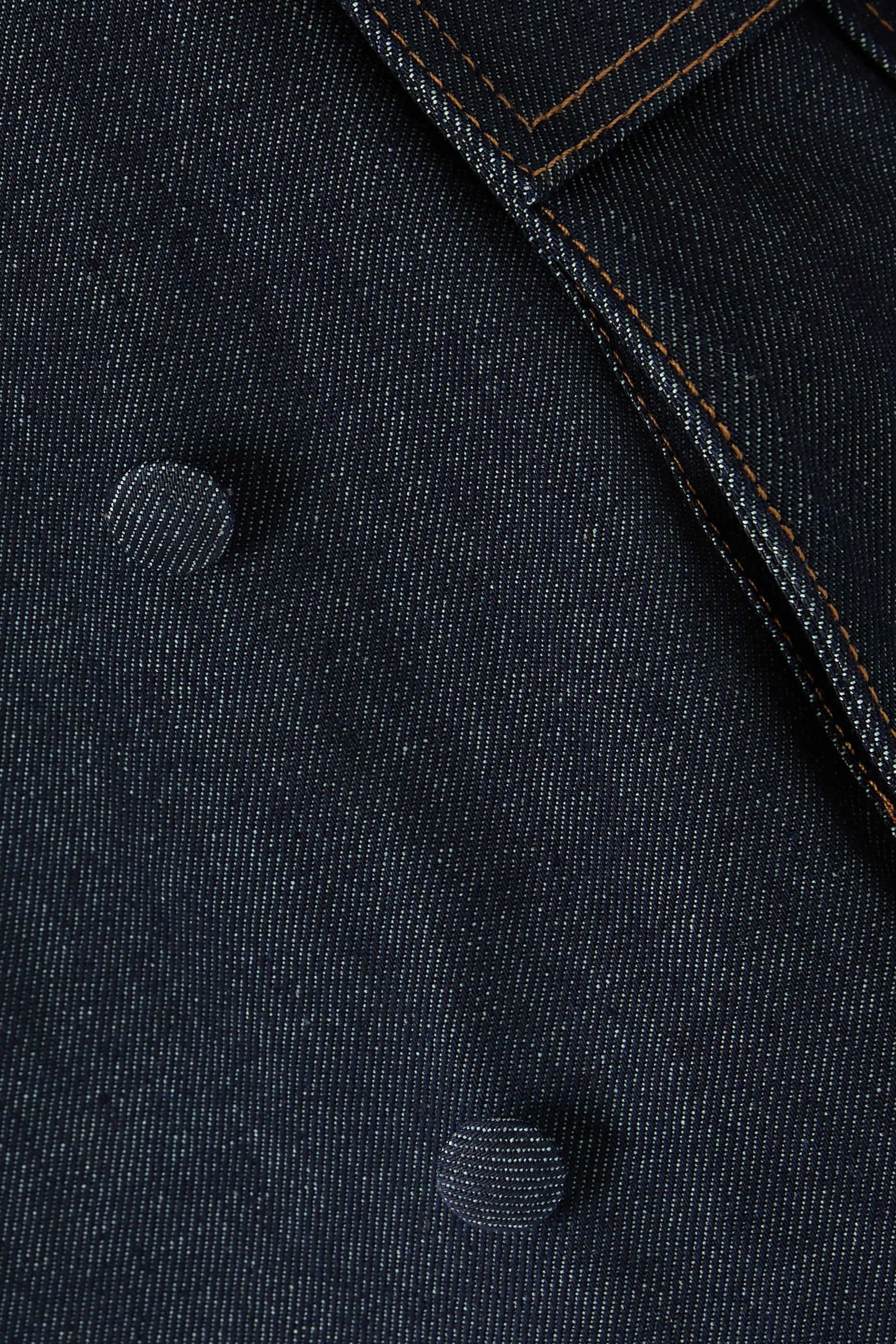 بليزر دنيم بصف أزرار