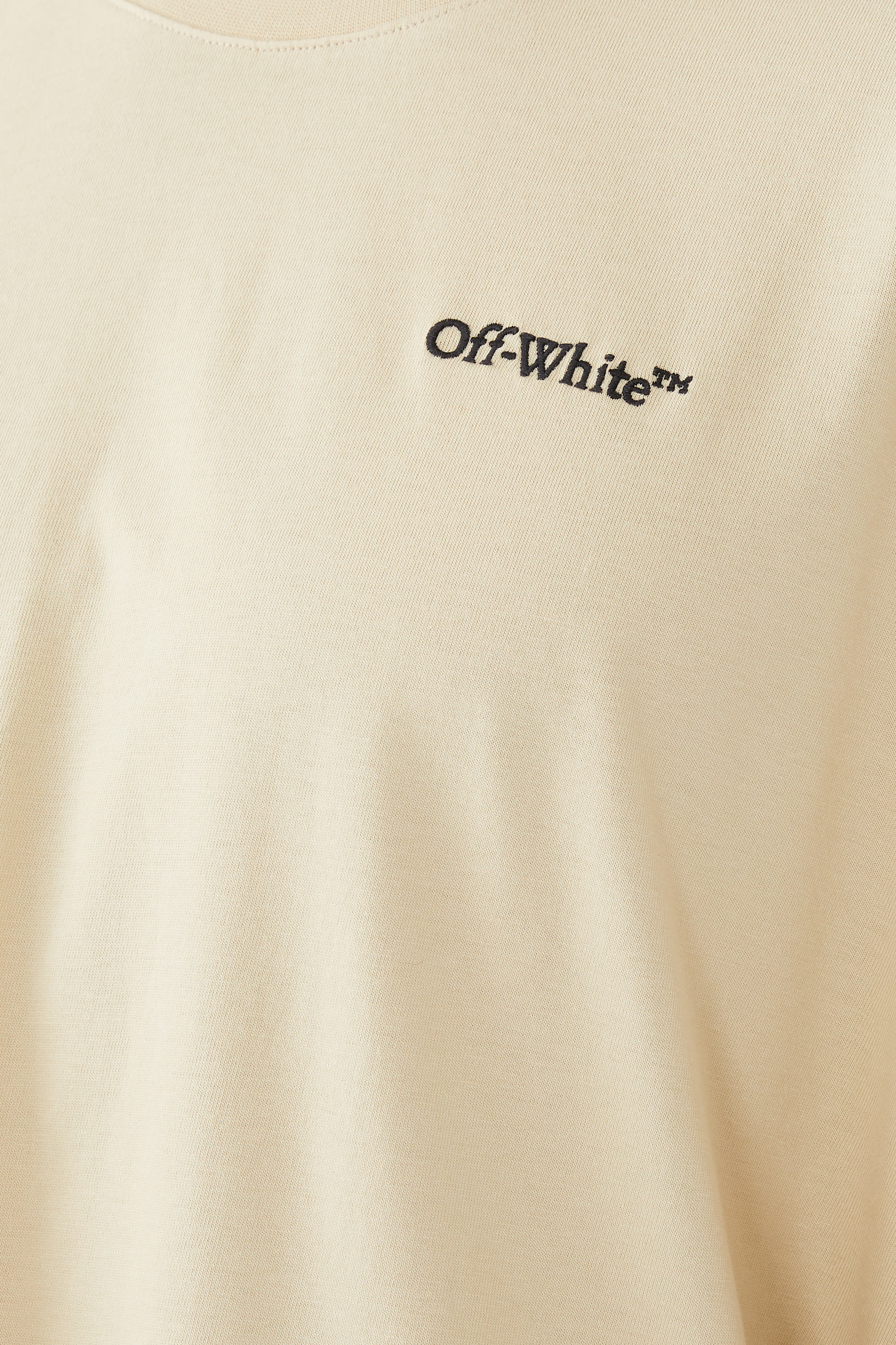 تيشيرت بنقشة خطوط مائلة بتصميم بيكسل