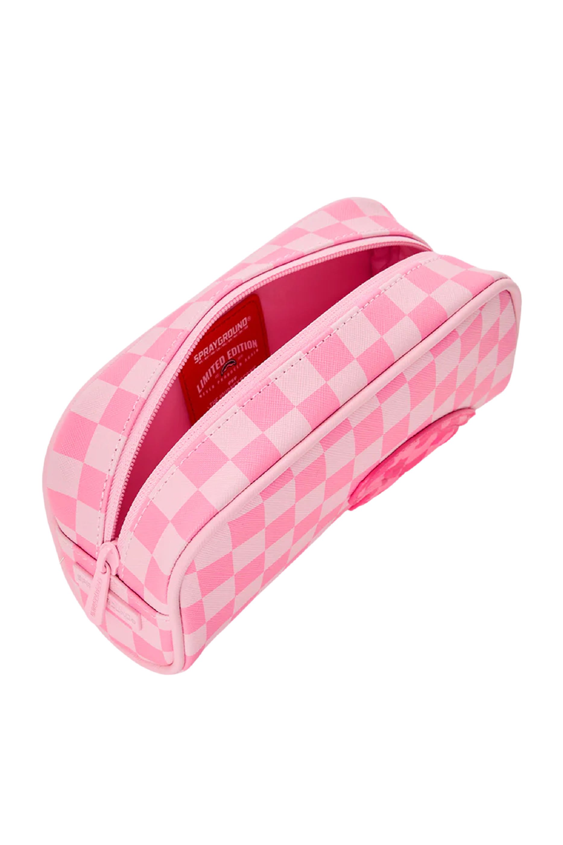 حقيبة صغيرة شاركس ان باريس برقعة بلون وردي للأطفال