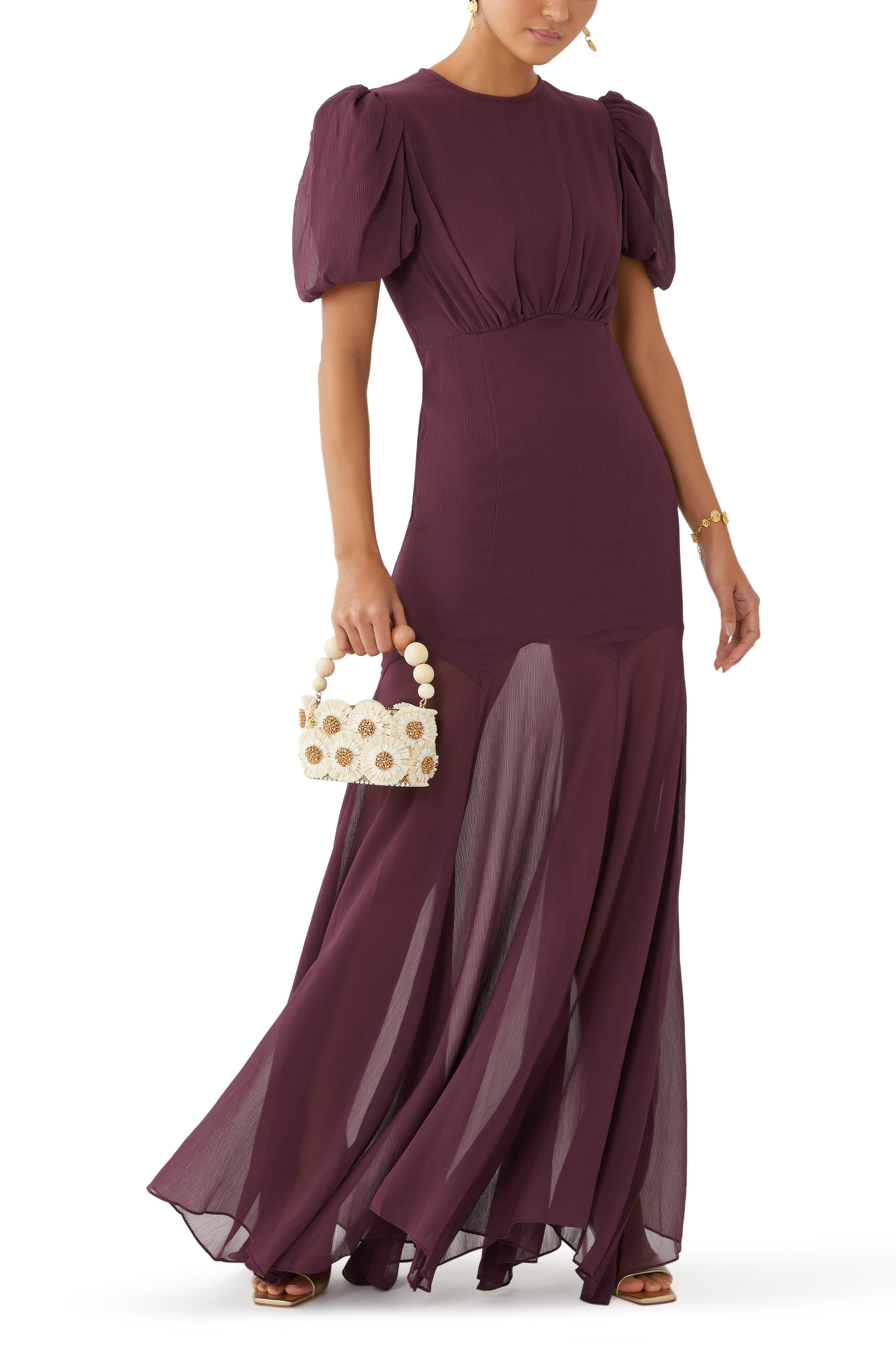 فستان أغوا طويل