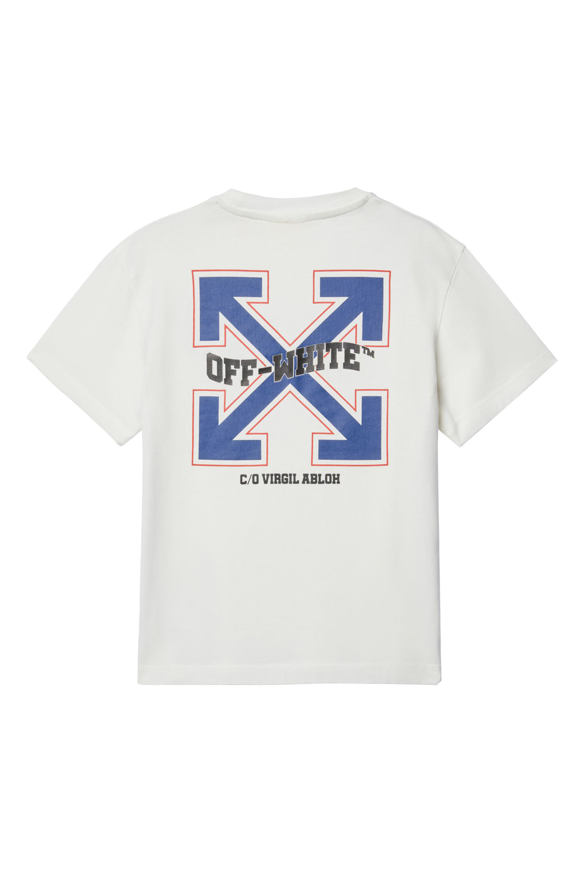 تيشيرت بنقشة شعار الماركة بتصميم جامعي للأطفال