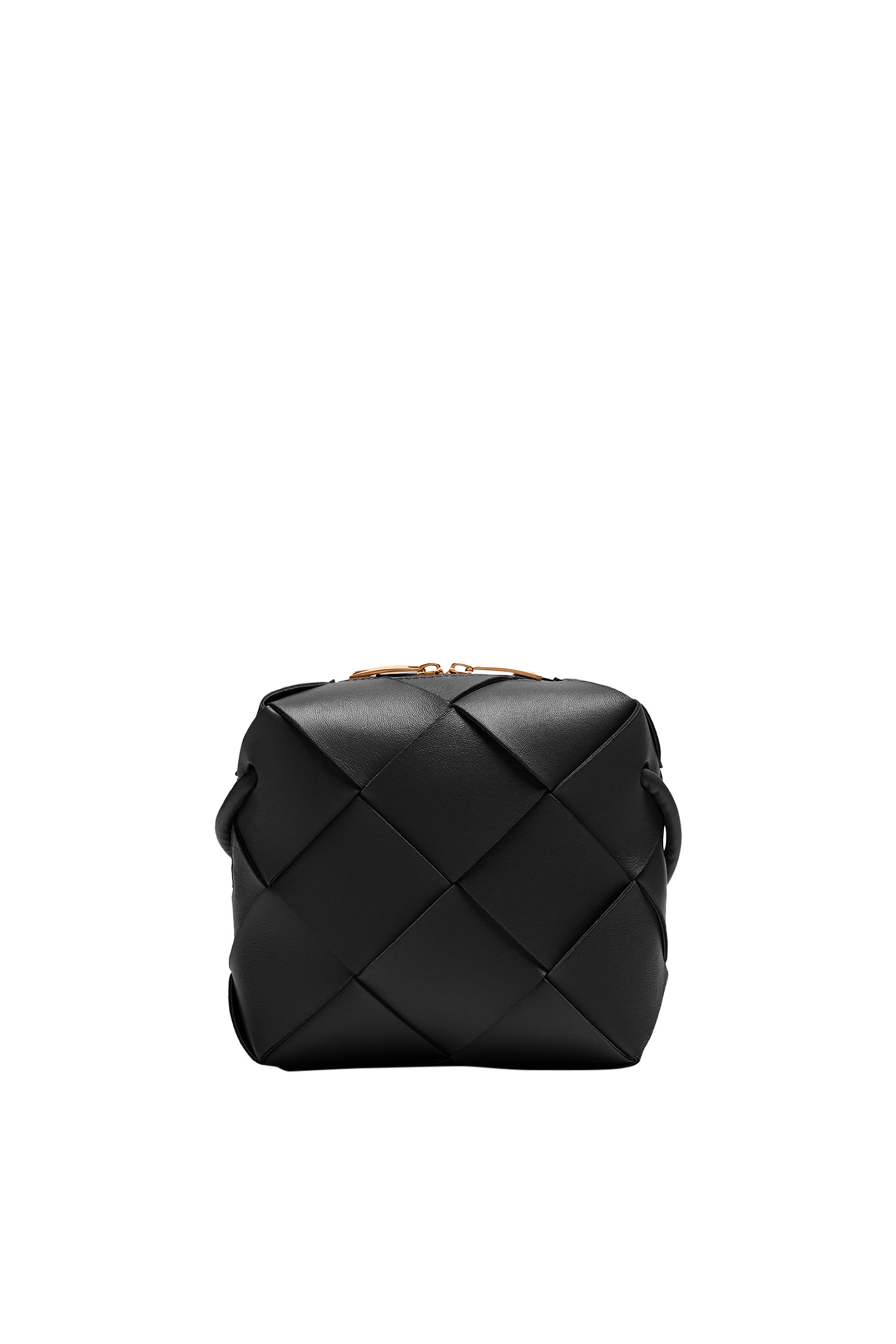 حقيبة كروس كاسيت صغيرة بتصميم مجدول