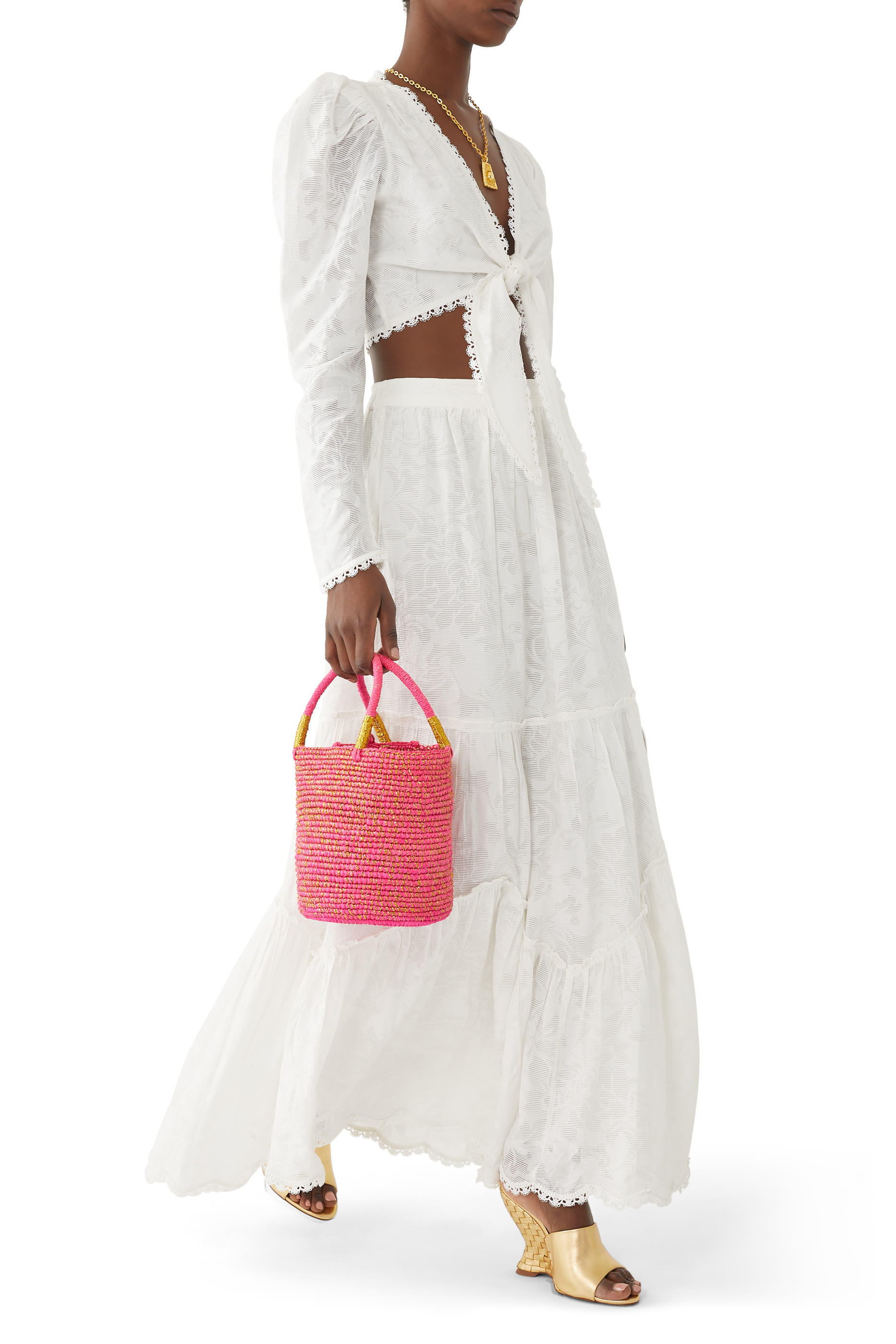 تنورة إيلارا طويلة