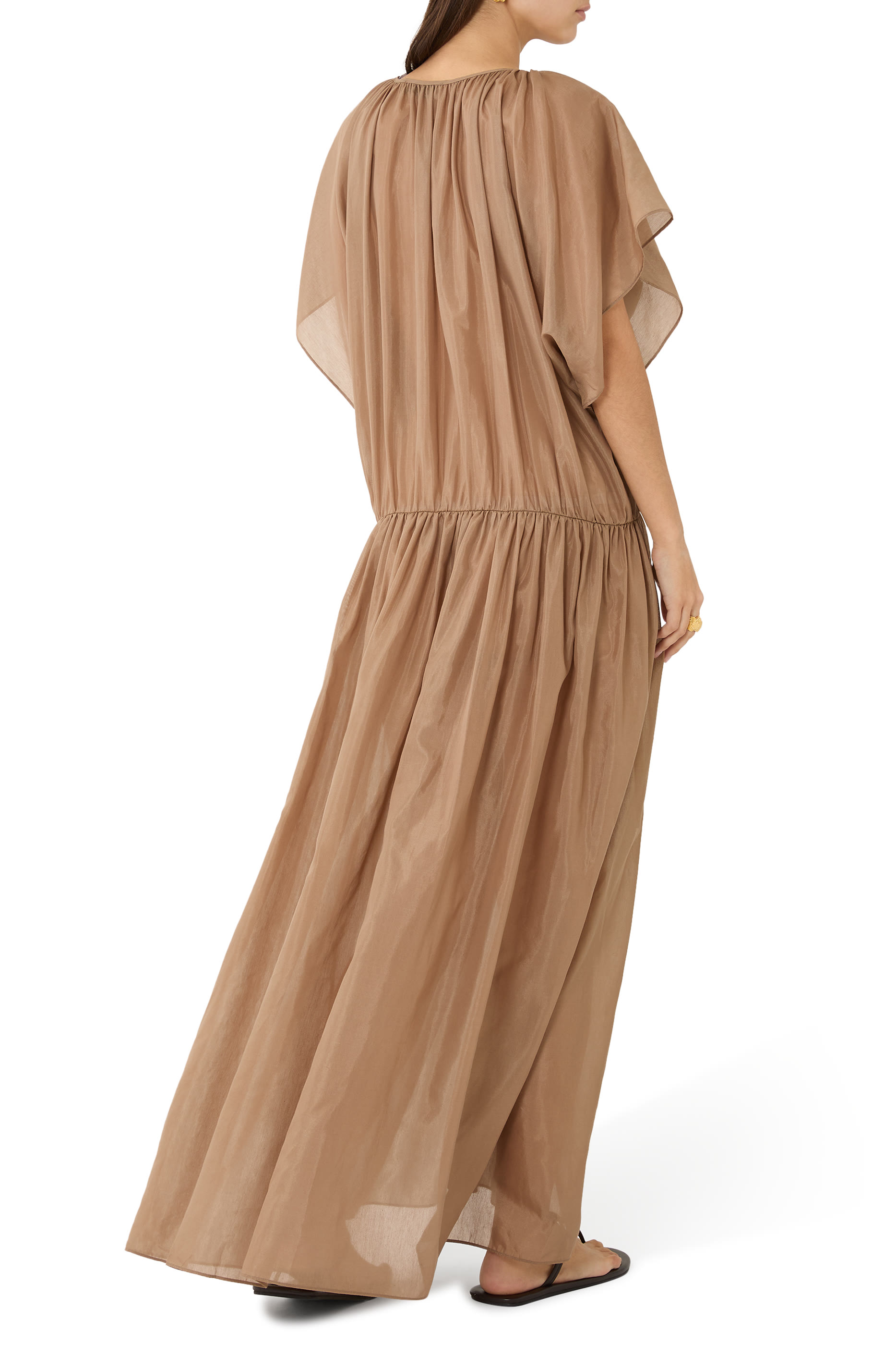 فستان إستر متوسط ​​الطول للإرتداء بالشاطئ