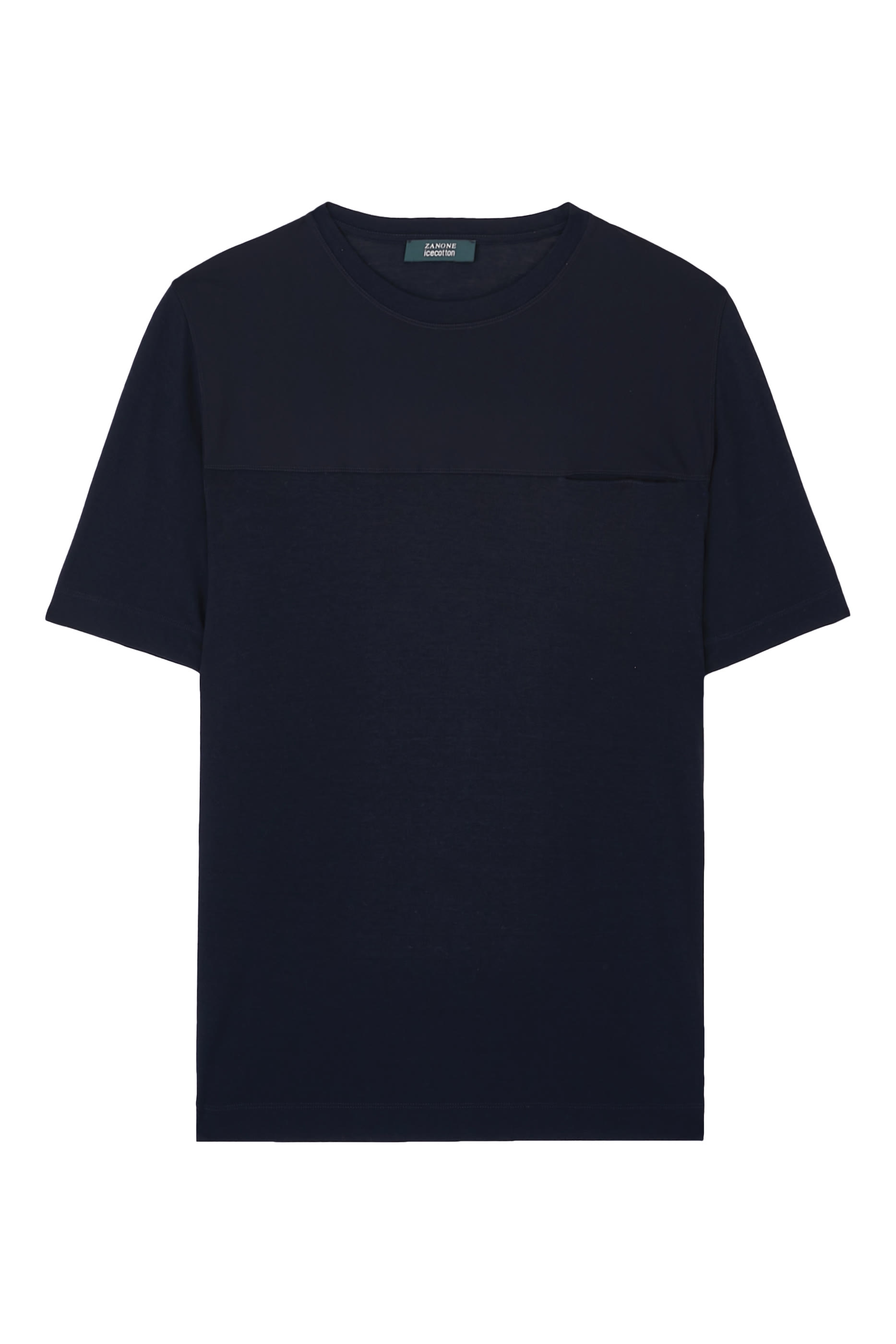 تيشيرت ايس كوتن بقصة ضيقة قطن عضوي