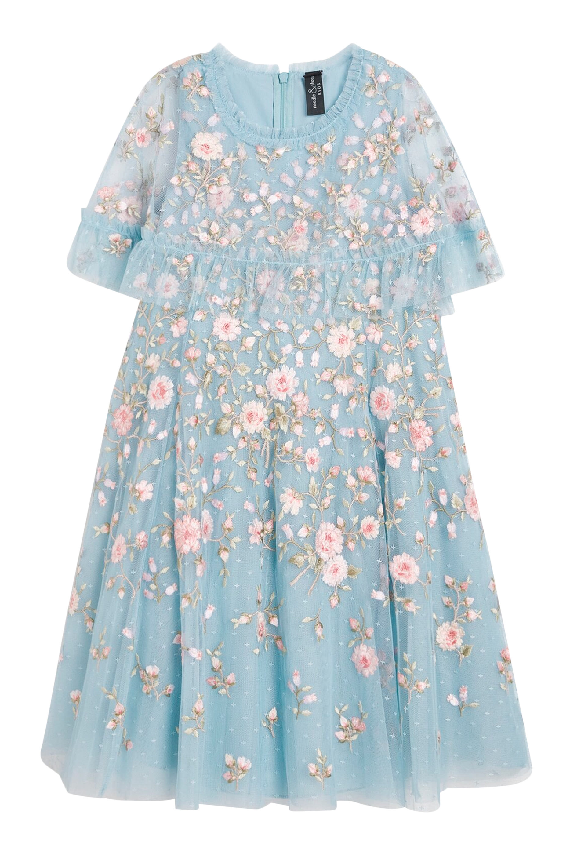 فستان إيدن روز بكاب للأطفال