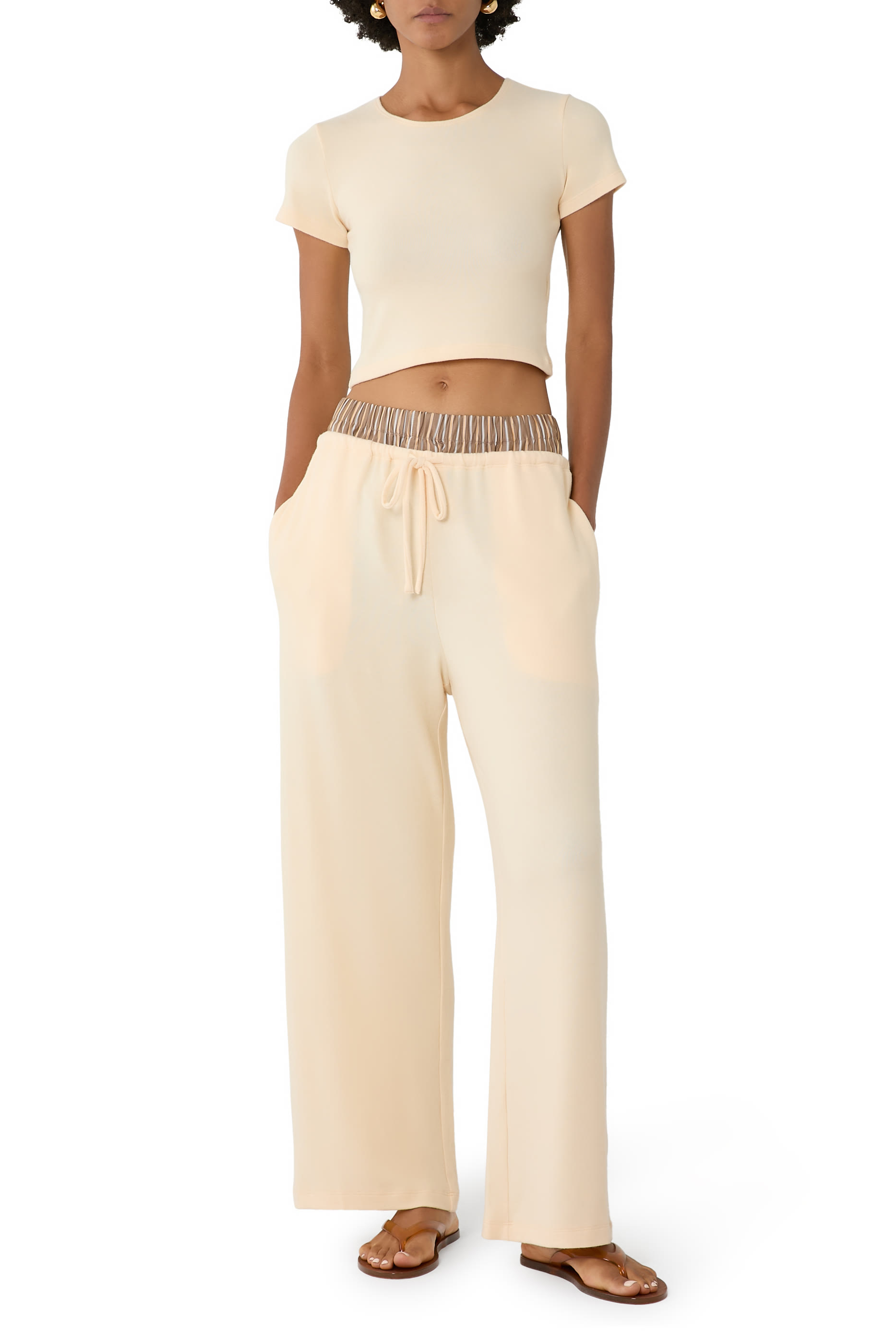  بنطال لورين كروب برباط تضييق