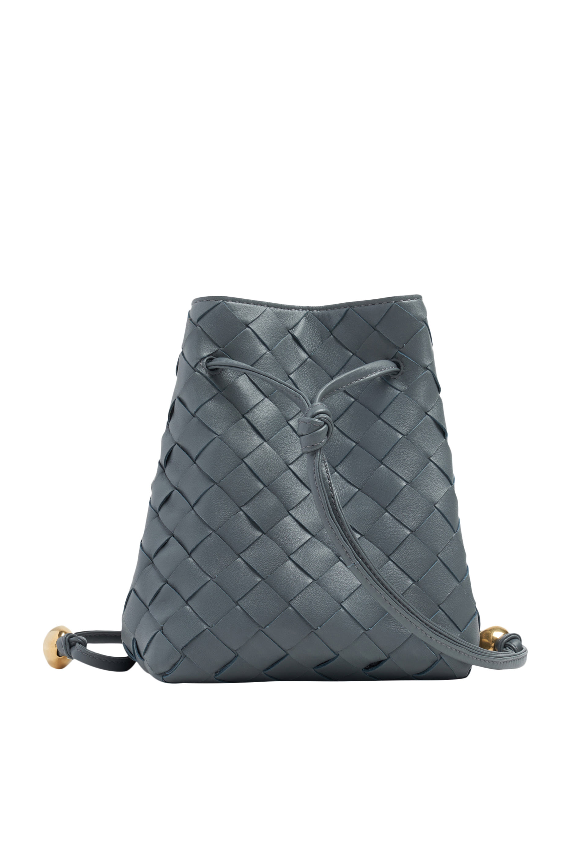 حقيبة باكيت بتصميم مجدول صغيرة