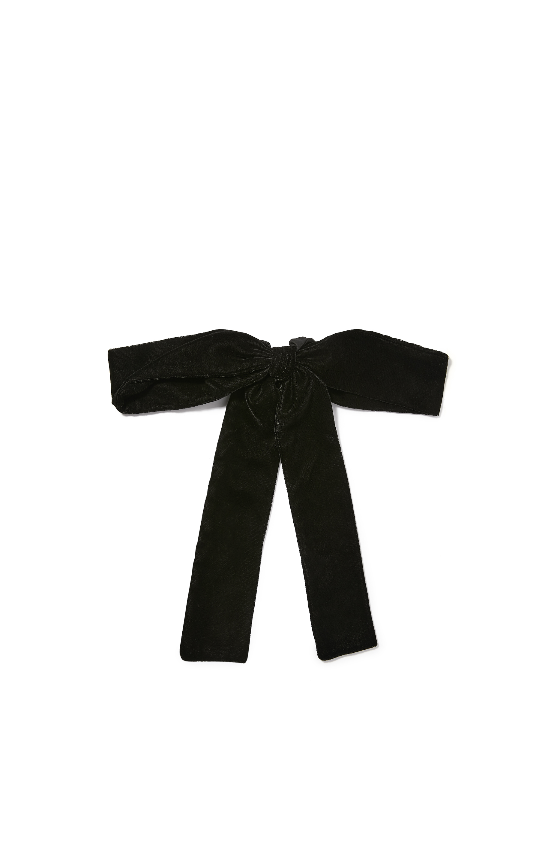 مشبك شعر بتصميم ربطة فيونكة مخمل