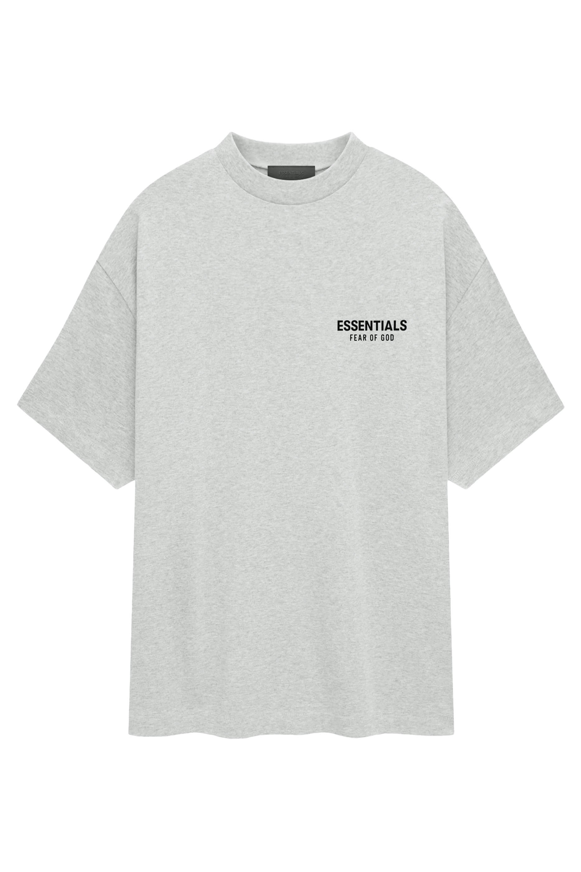 تيشيرت بياقة ضيقة جرسيه