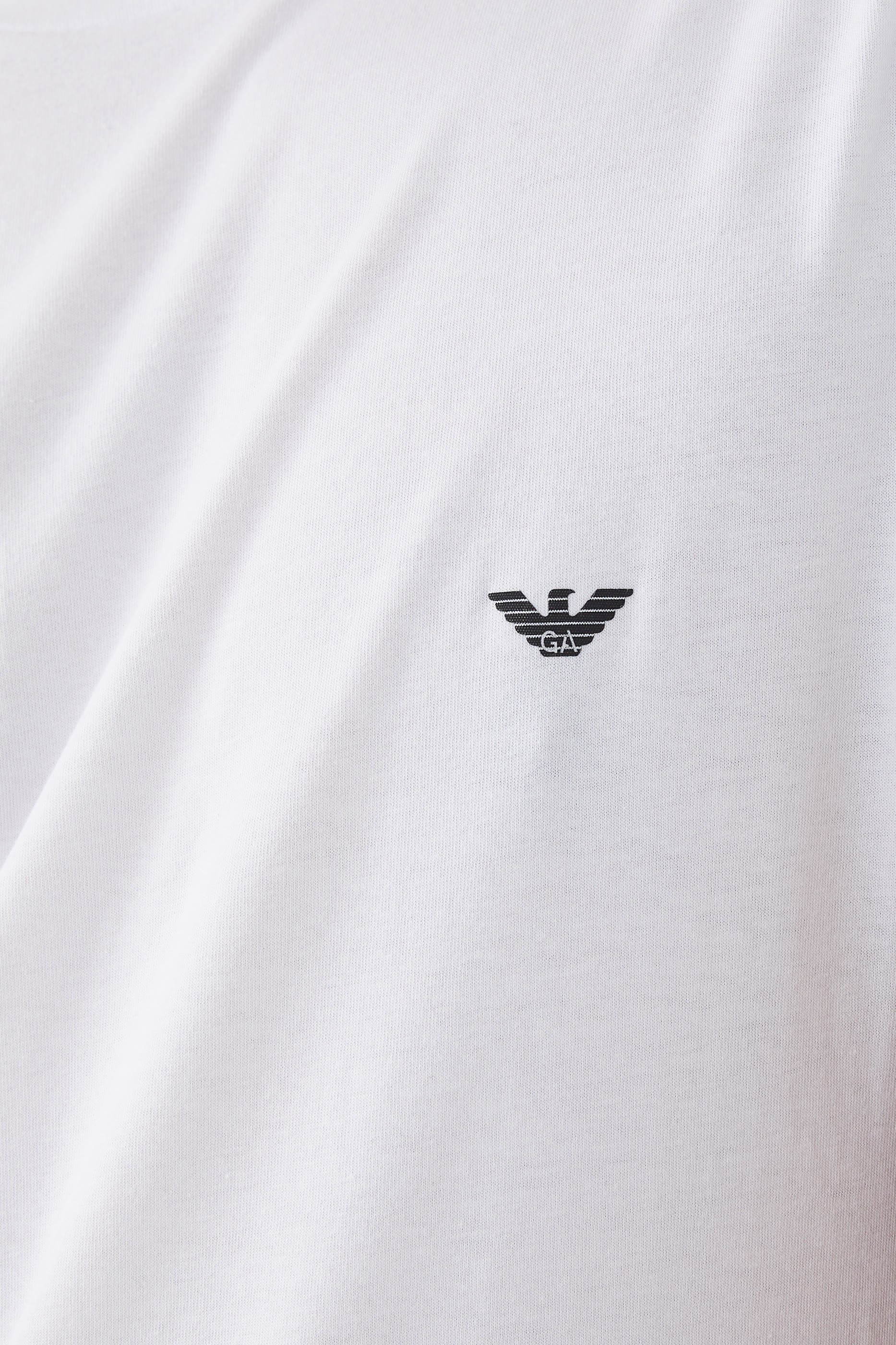 تيشيرت قطن مطاطي بشعار الماركة