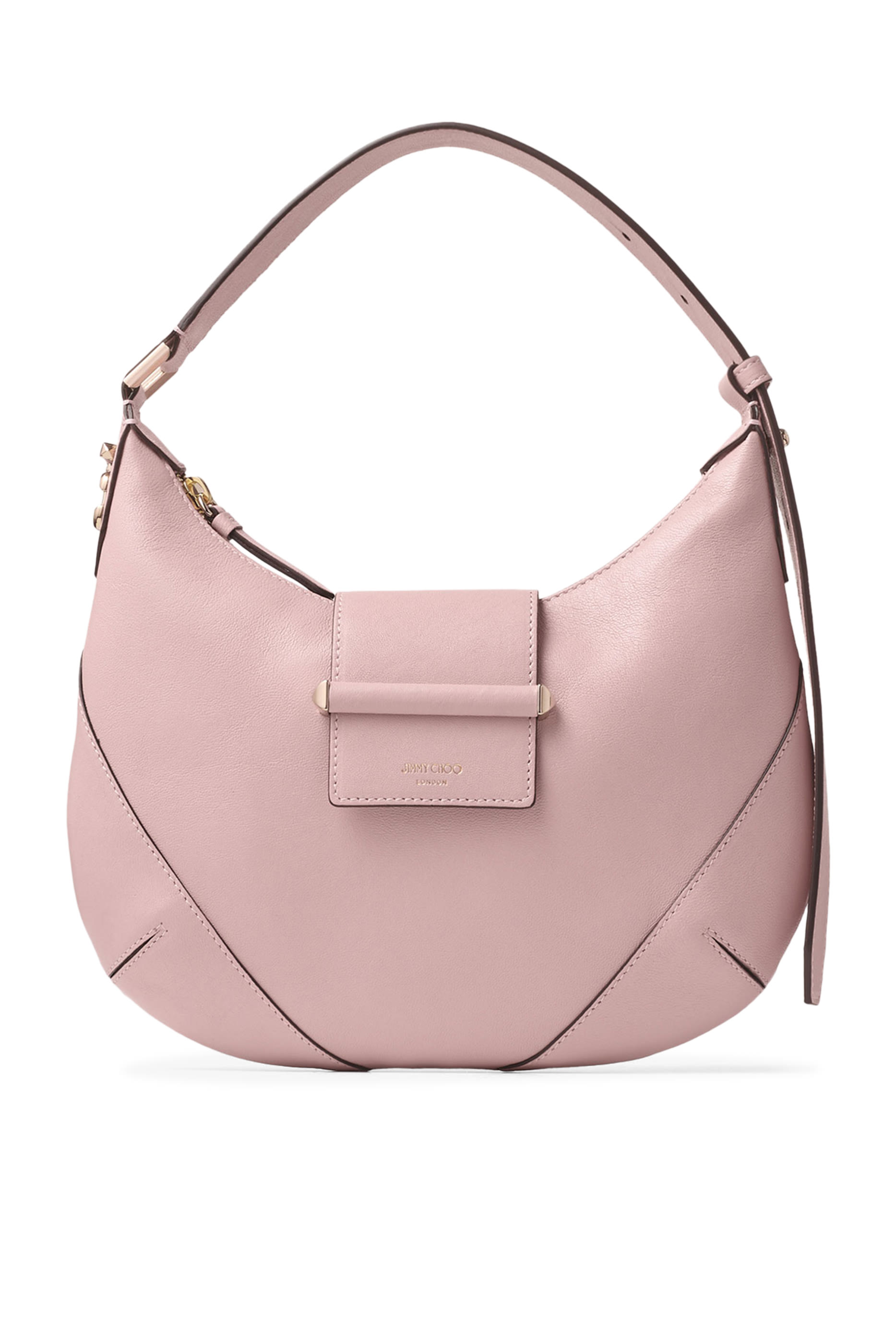 حقيبة كتف هوبو صغيرة بحلية بتصميم قضيب