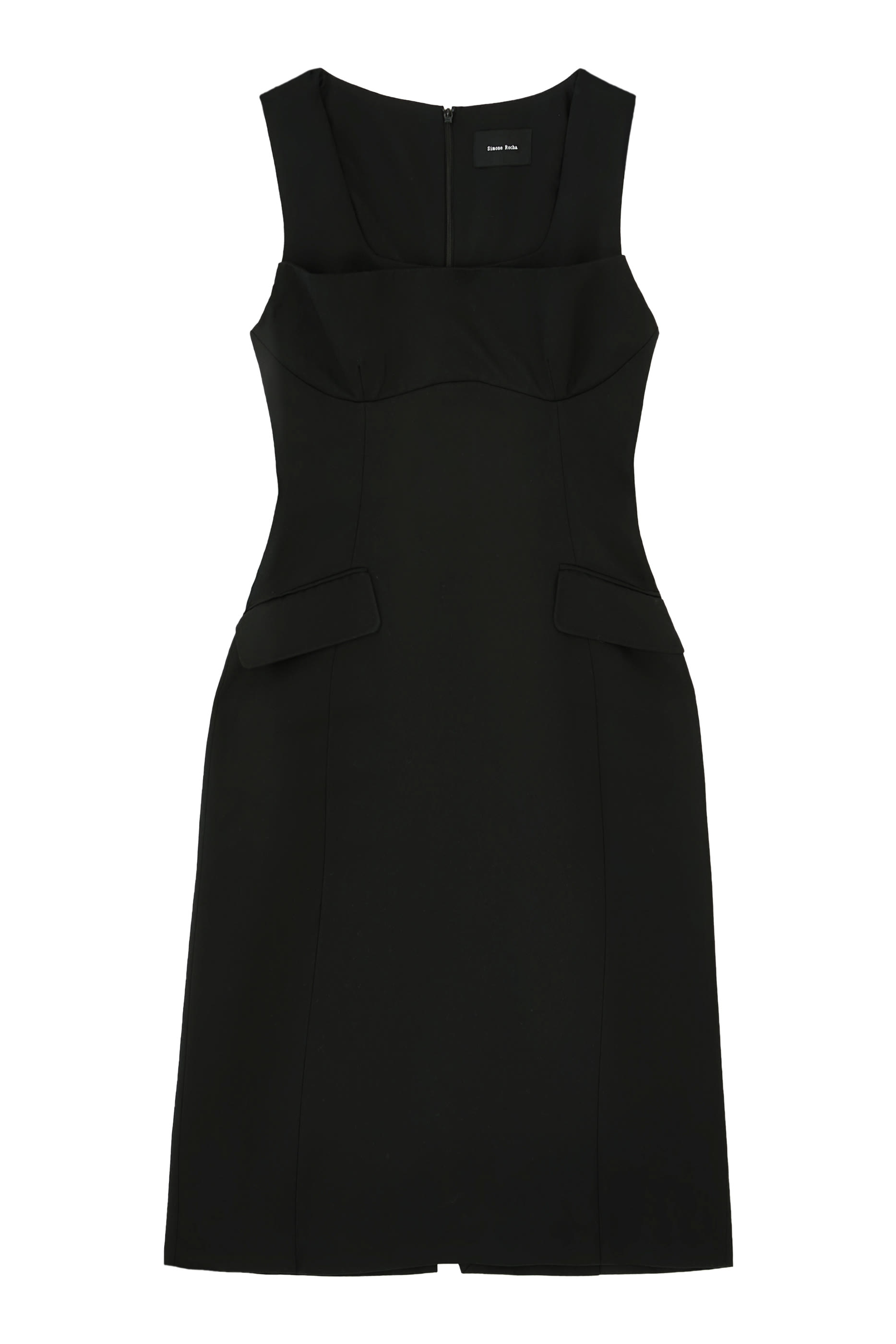 فستان بصدر بتصميم بالكونيت