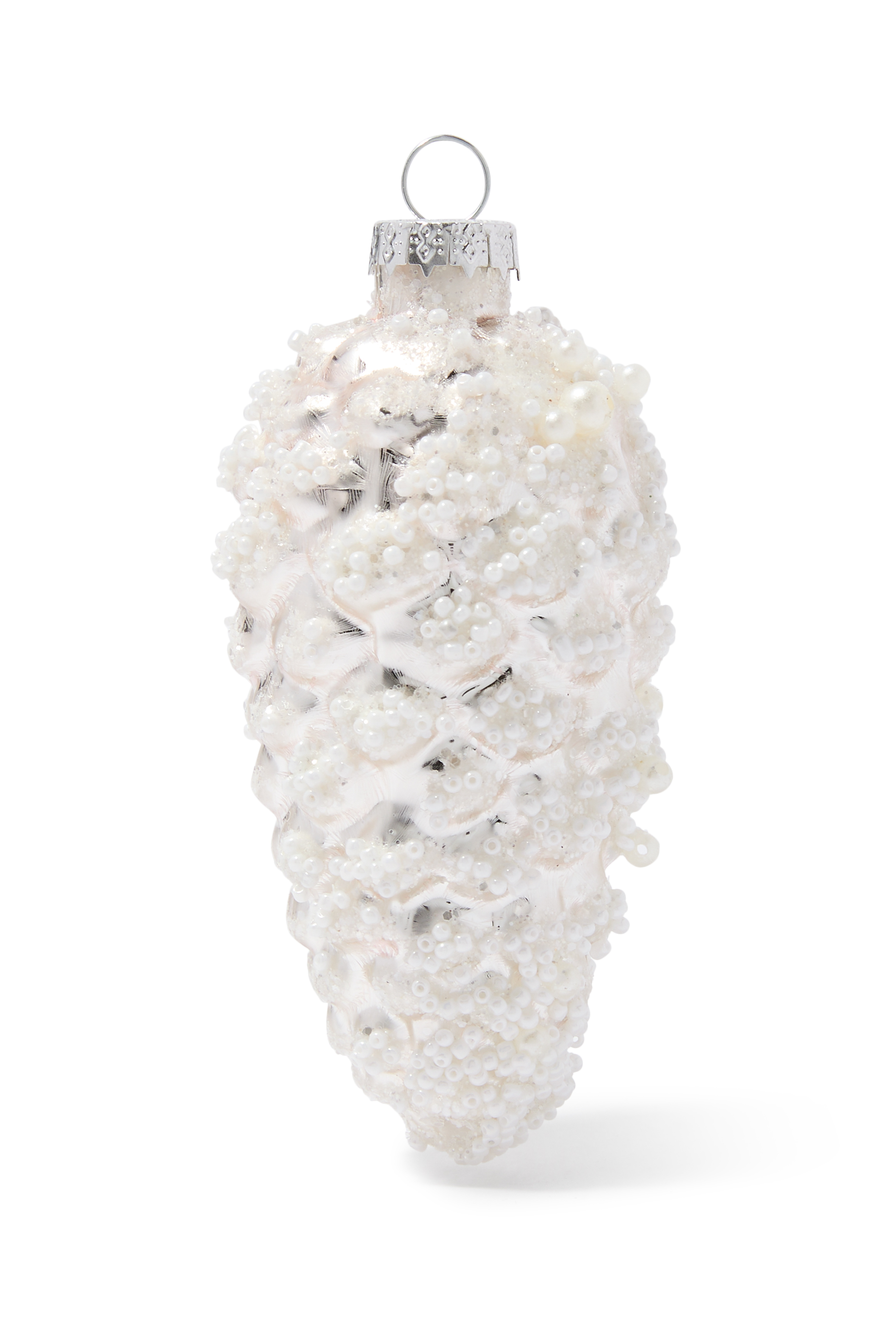 Glass Beaded Pinecone Ornament