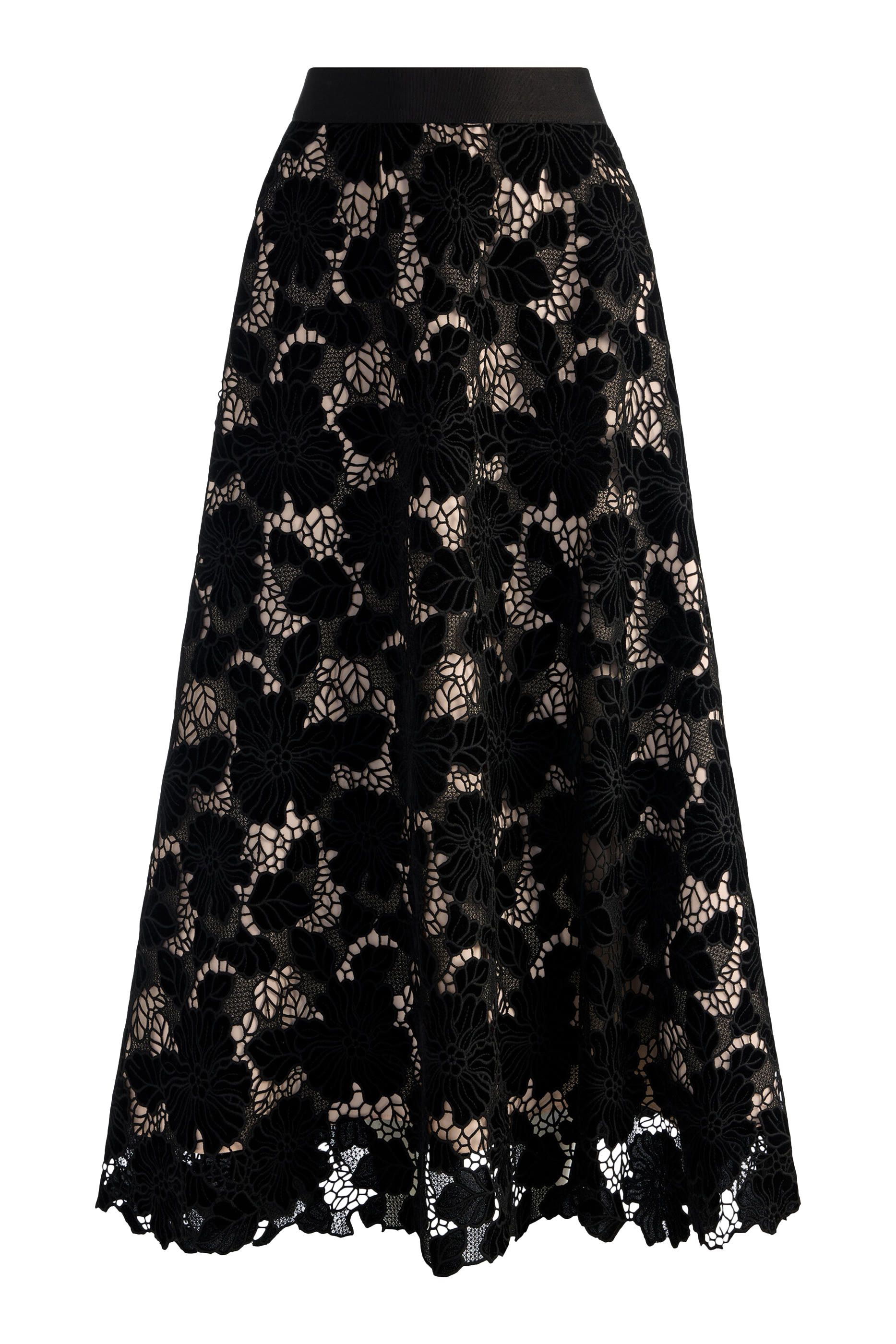 تنورة لورينا طويلة دانتيل