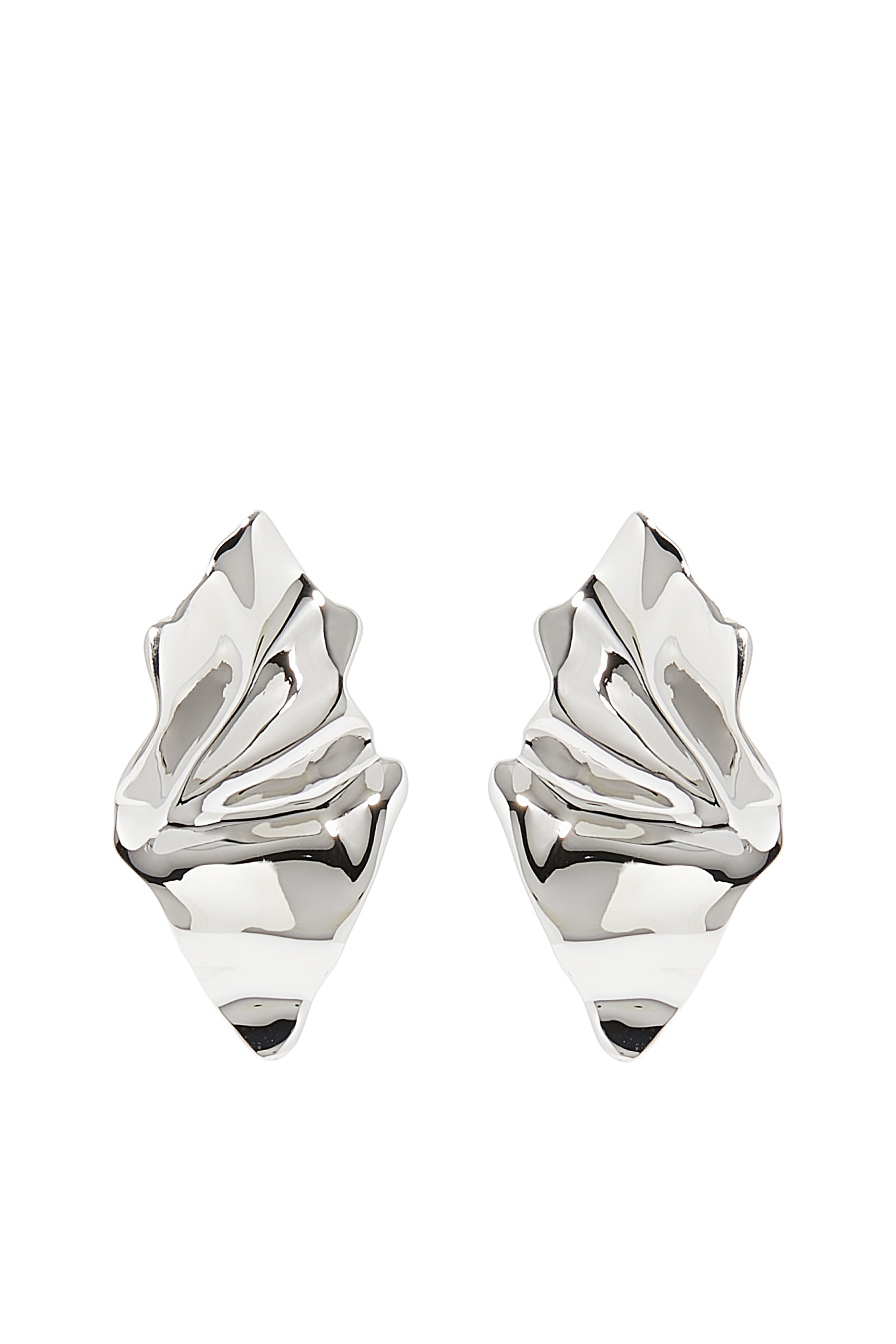 أقراط كبس صغيرة بملمس مجعد نحاس مطلي بالروديوم وفولاذ مستخدم في المعدات الطبية