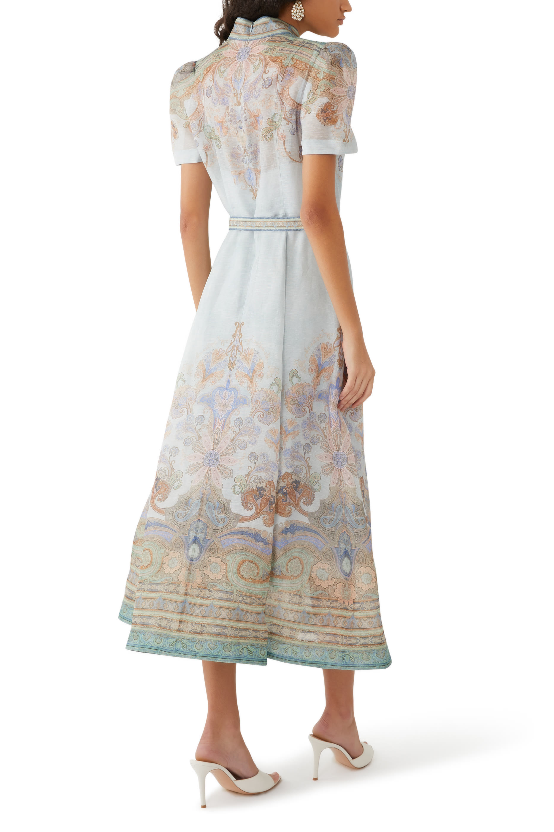 فستان إيدين متوسط الطول