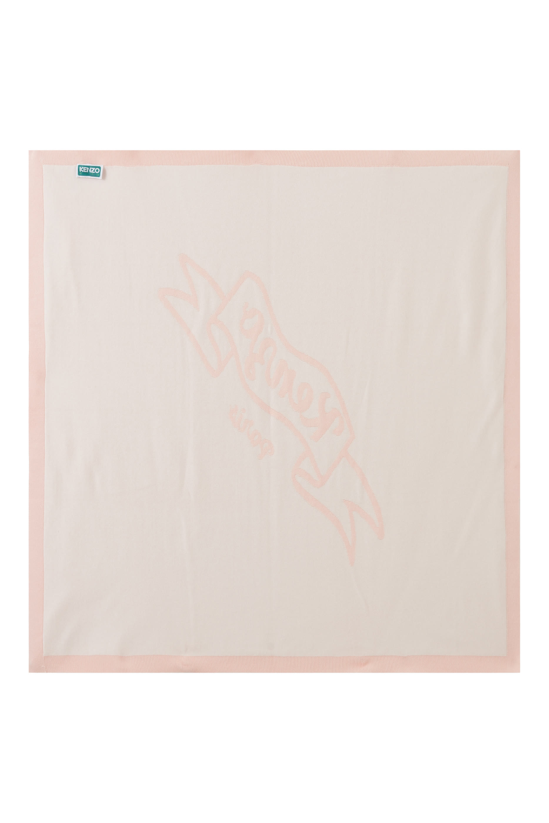 بطانية بشعار الماركة قماش محبوك للأطفال