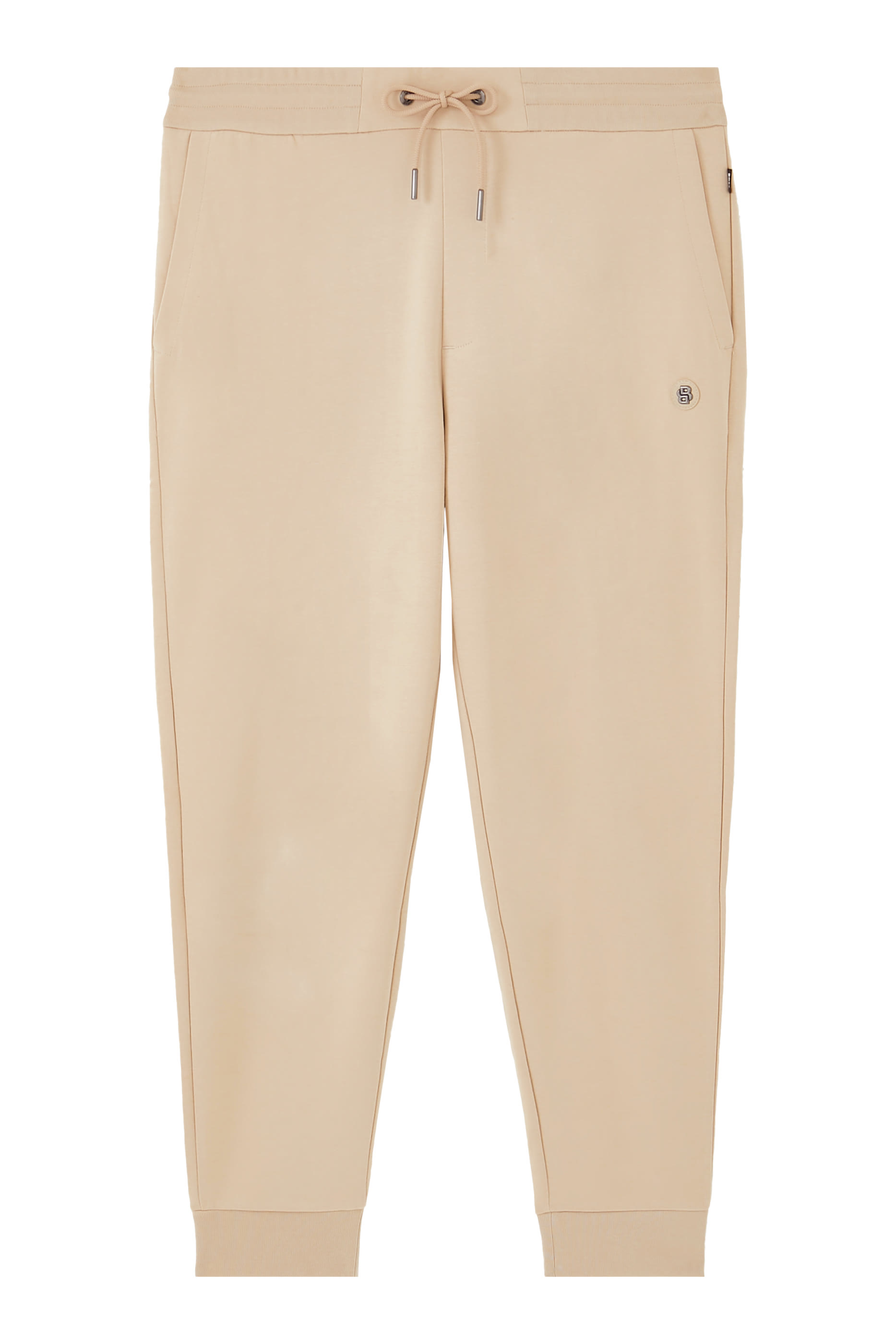 بنطال رياضي بطبعة حرفي شعار الماركة