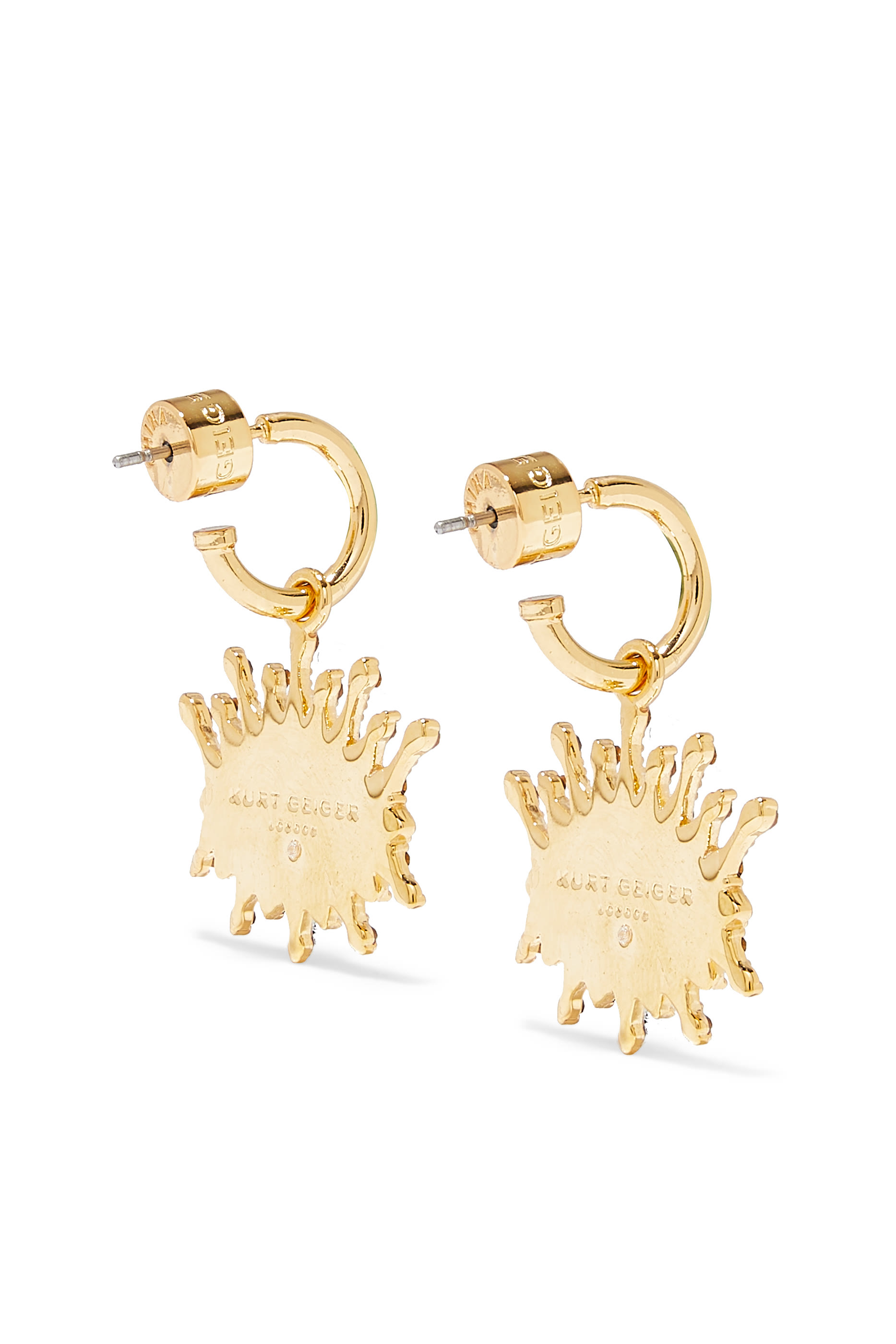 أقراط هاجي متدلية بتصميم عين