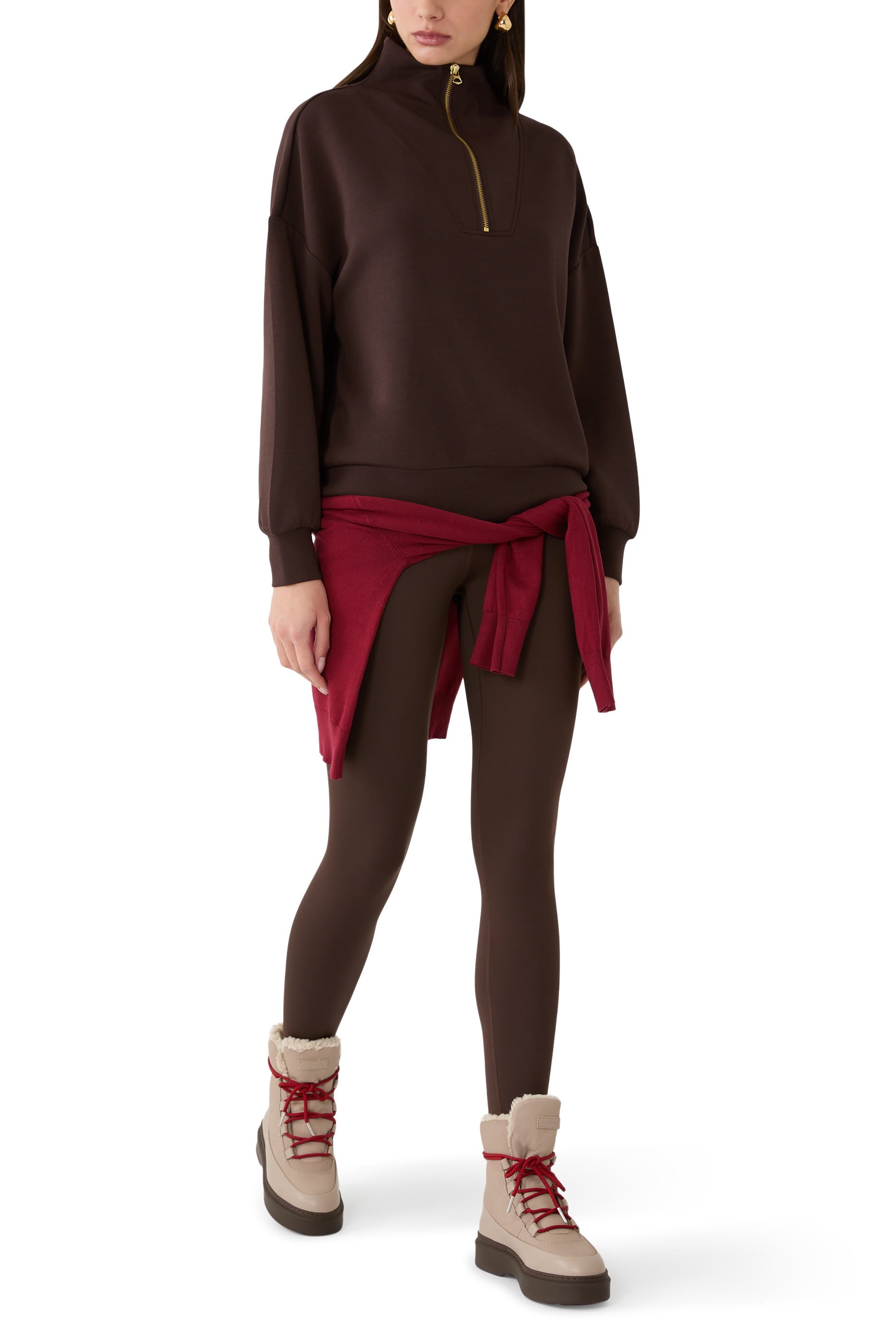 سويت شيرت هاولي بنصف سحاب