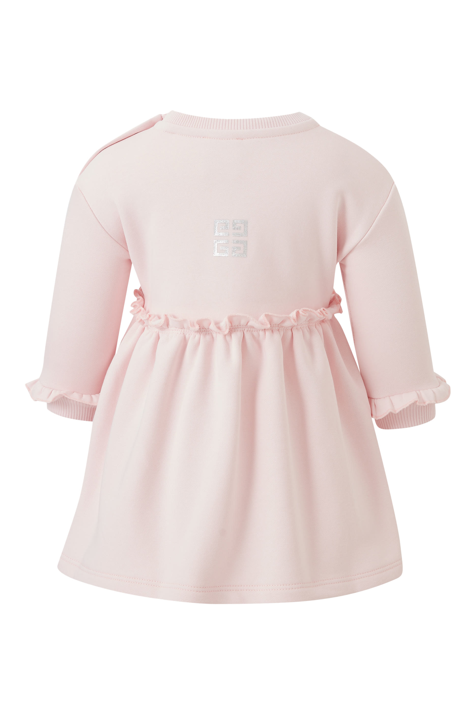 فستان بطبعة شعار الماركة للأطفال