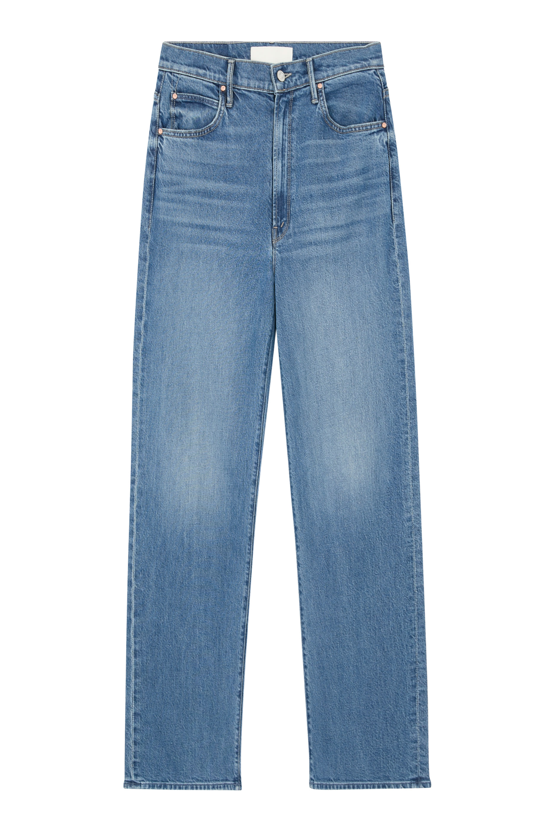 بنطال جينز تانل فيجن سنيك بخصر مرتفع