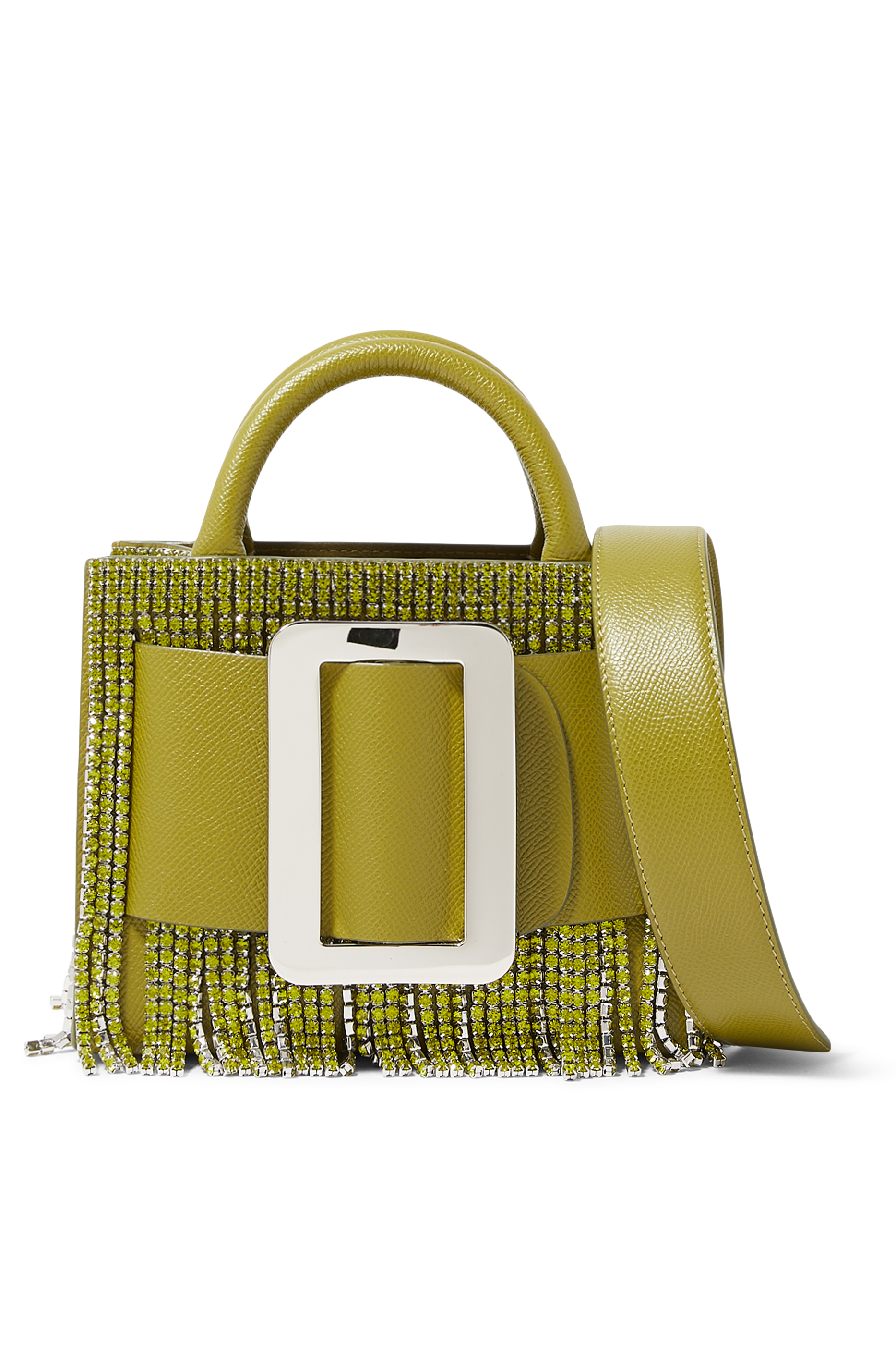 حقيبة يد بوبي 18 مرصعة بالكريستال