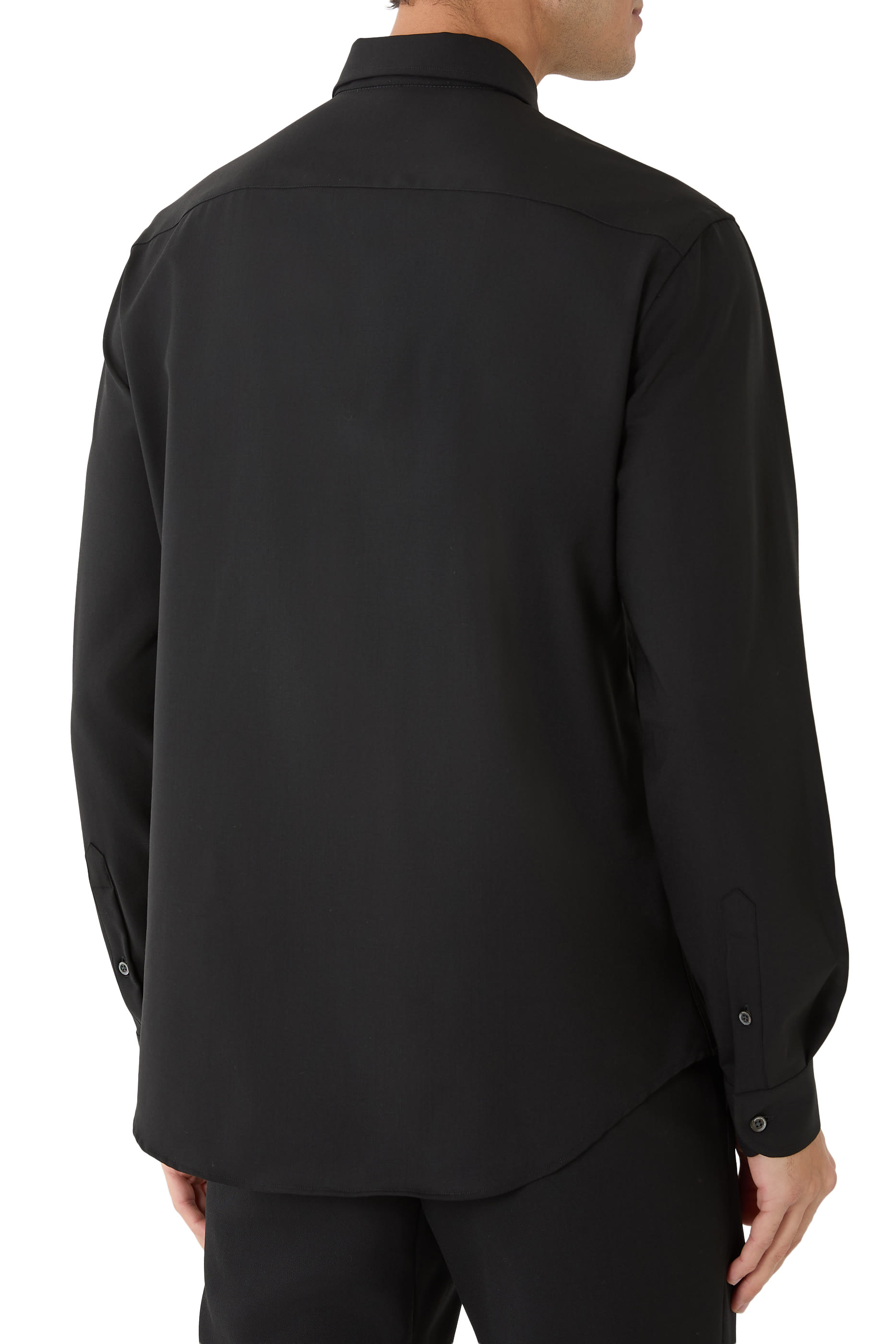 قميص صوف بكر ناعم