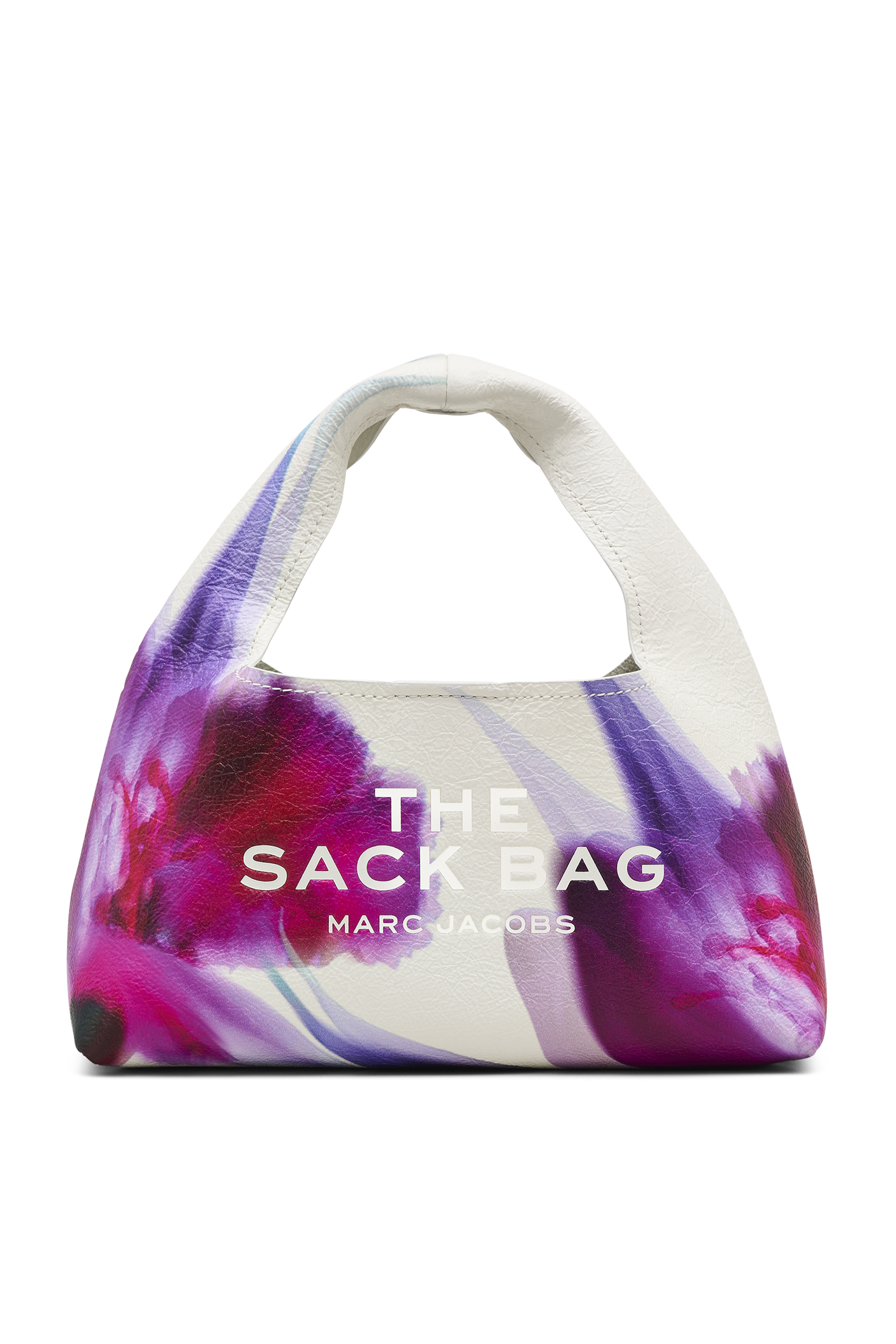 حقيبة صغيرة مزينة بزهور جلد