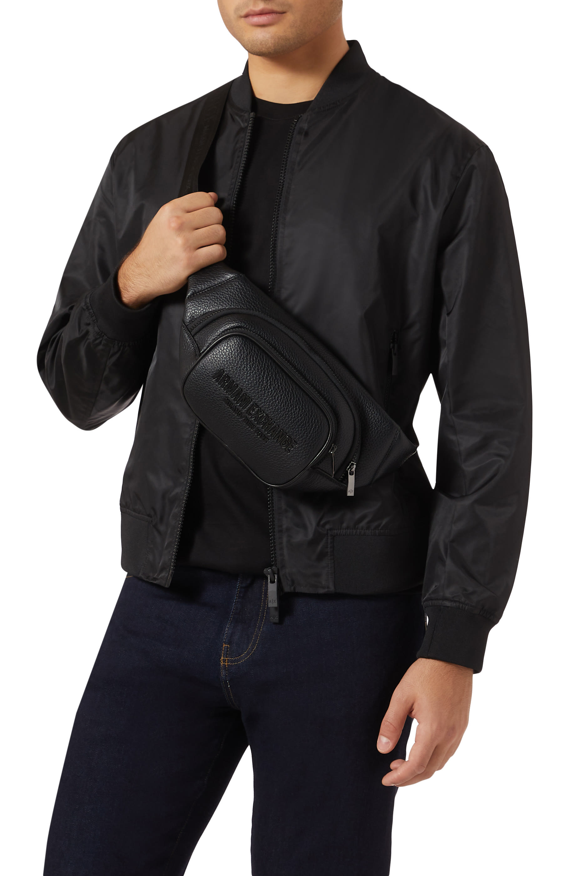 حقيبة خصر ميامي بشعار الماركة