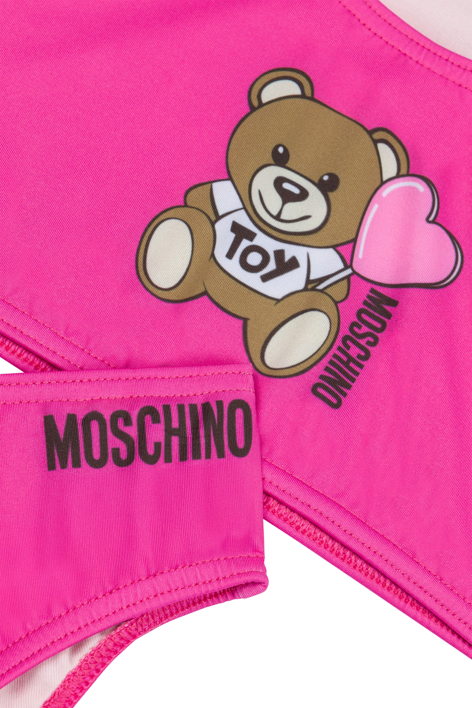 طقم بيكيني بطبعة الدب تيدي ليكرا للأطفال