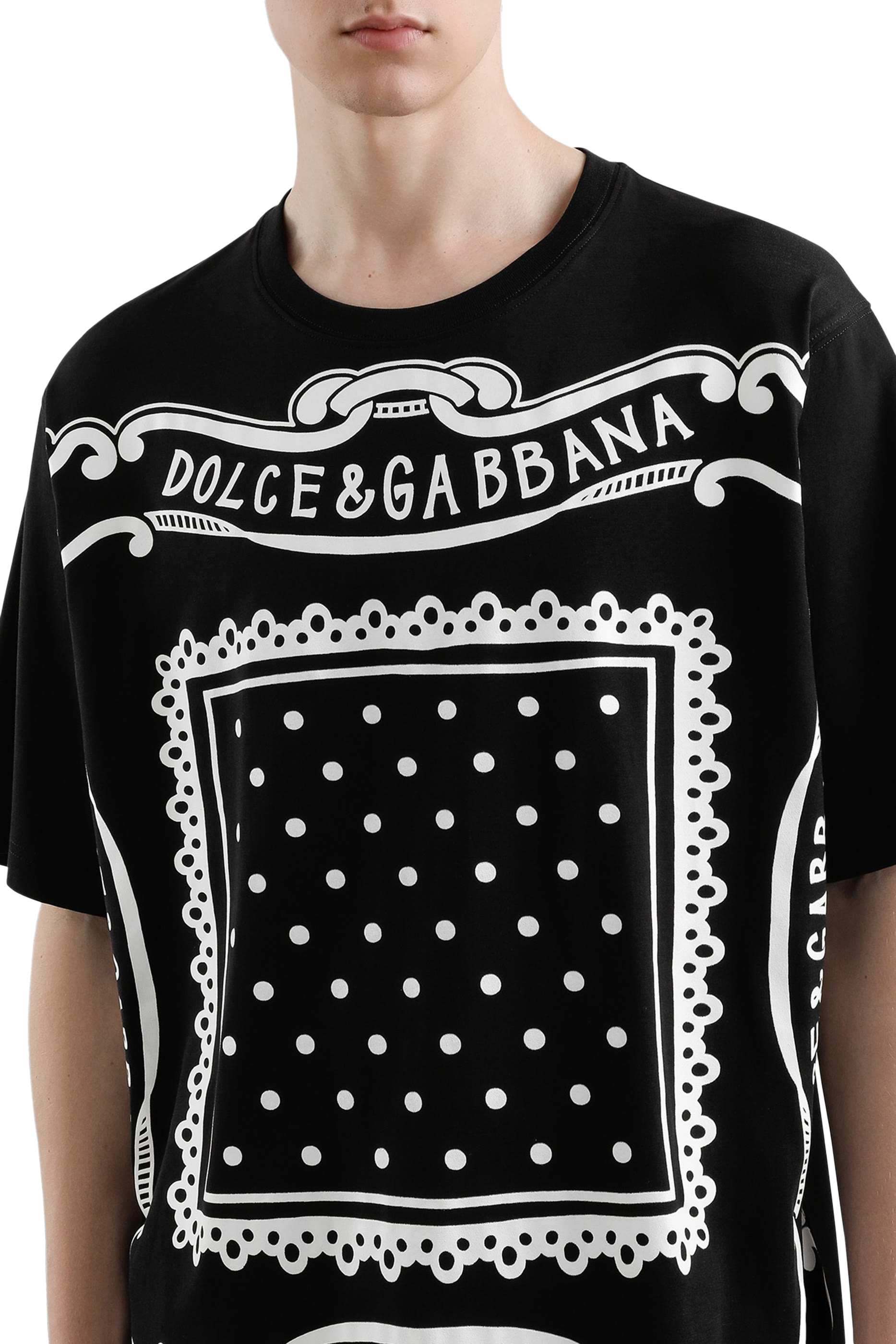 تيشيرت بطبعة باندانا قطن