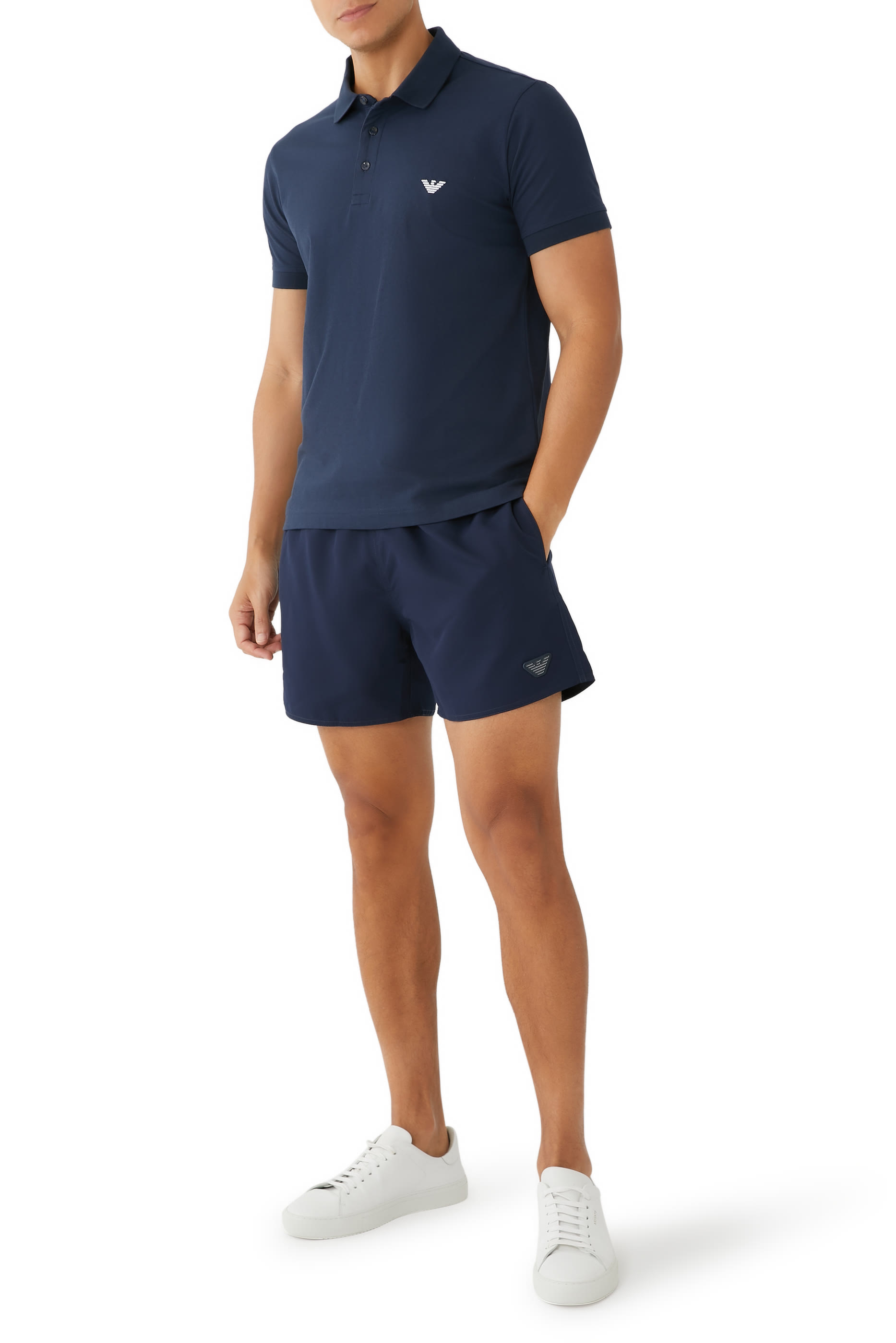 لباس سباحة قميص بولو اس 93 قطن