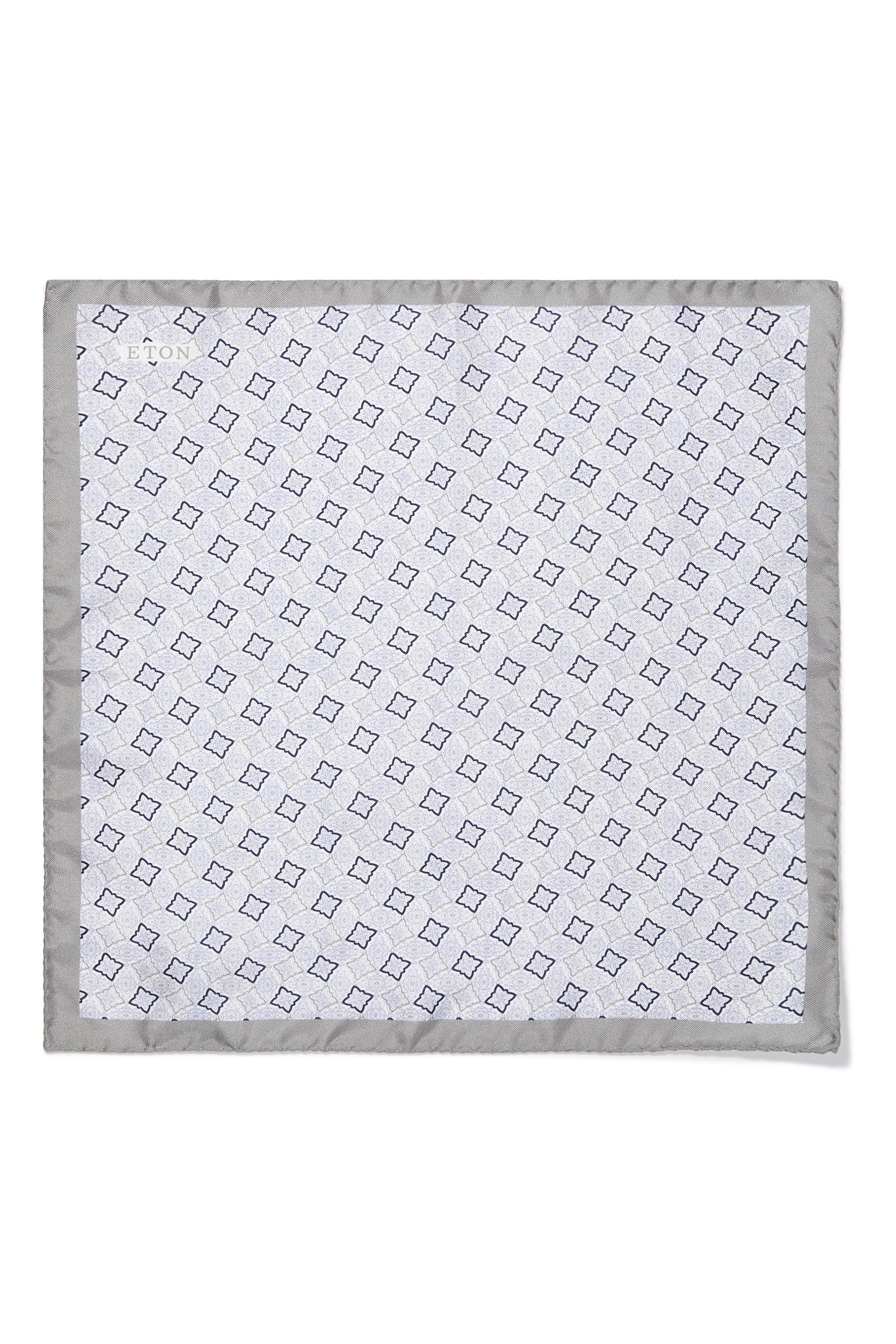 منديل جيب مزين بنقشة حرير