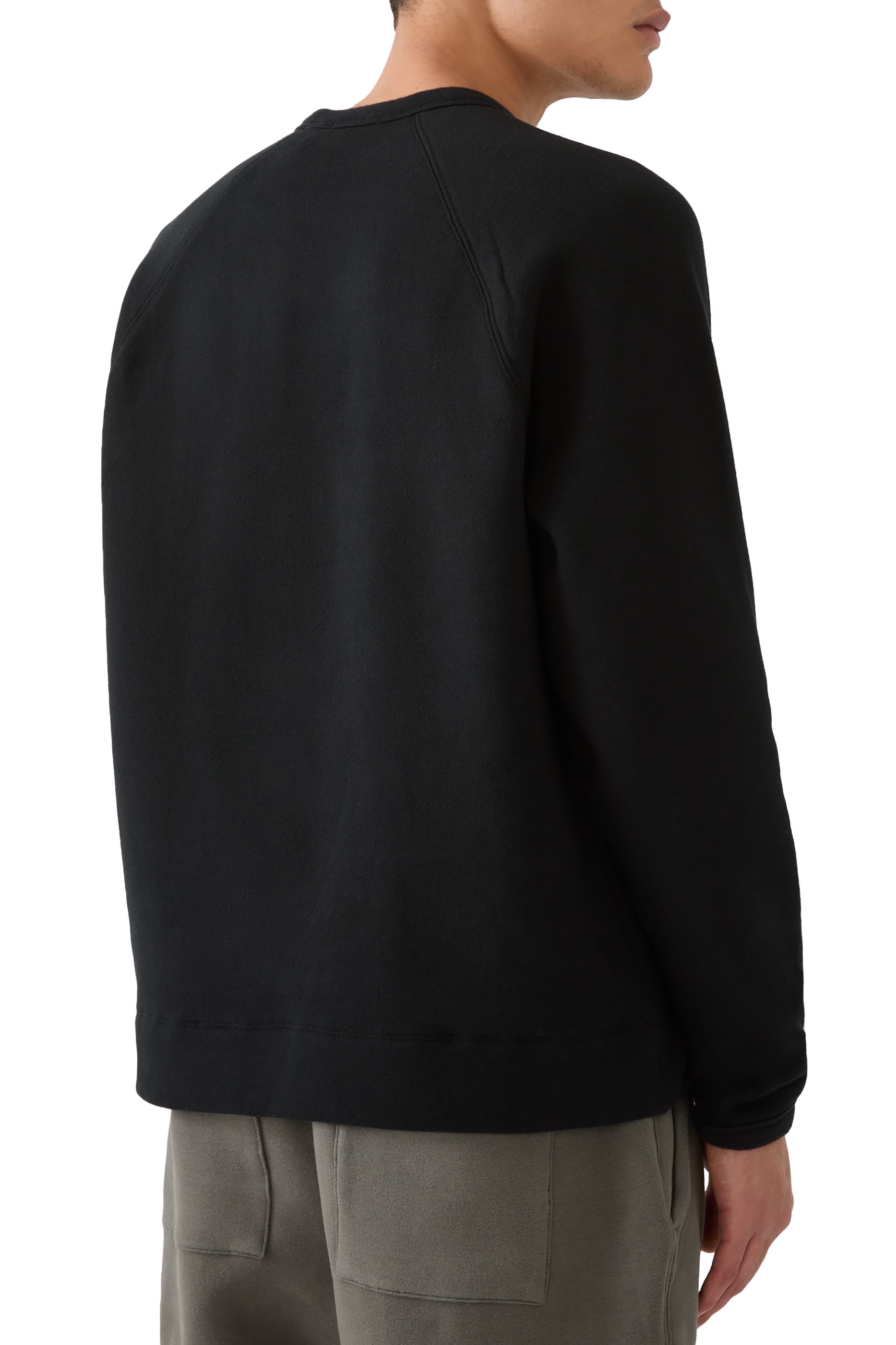 سويت شيرت بأكمام ريغلان