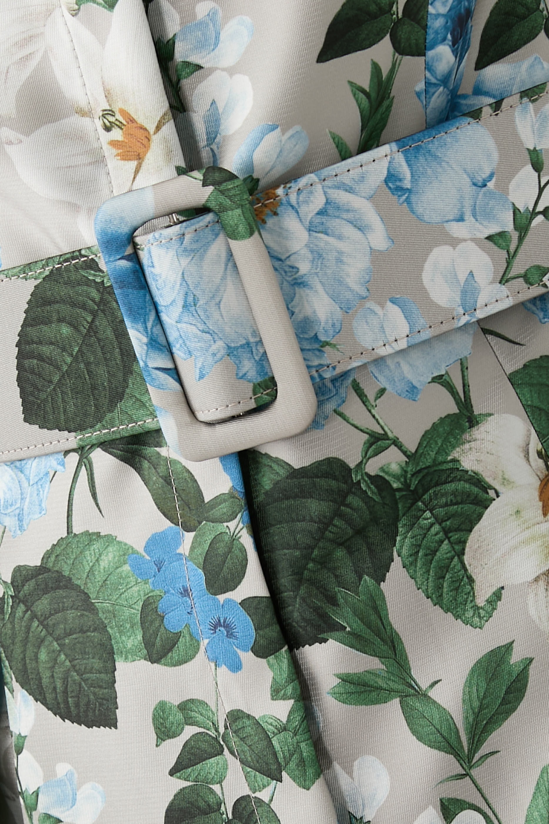 فستان سهرة مارتا بحزام ونقشة زهور