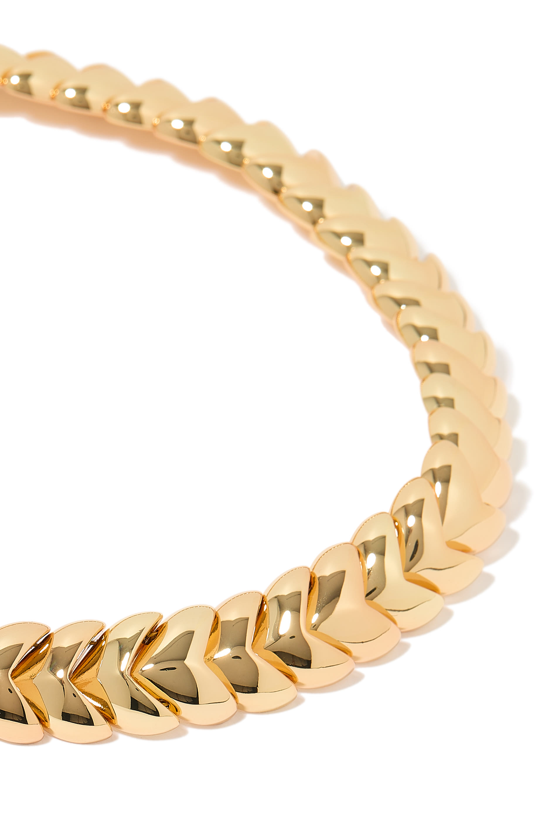 قلادة على شكل قلب متعددة الطبقات