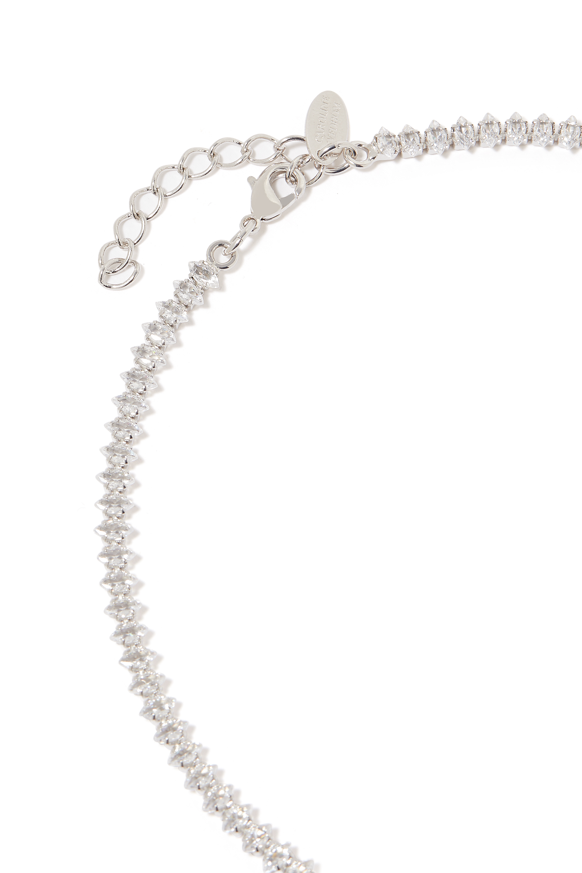 قلادة آي شوز يو مرصعة بالكريستال اروديوم