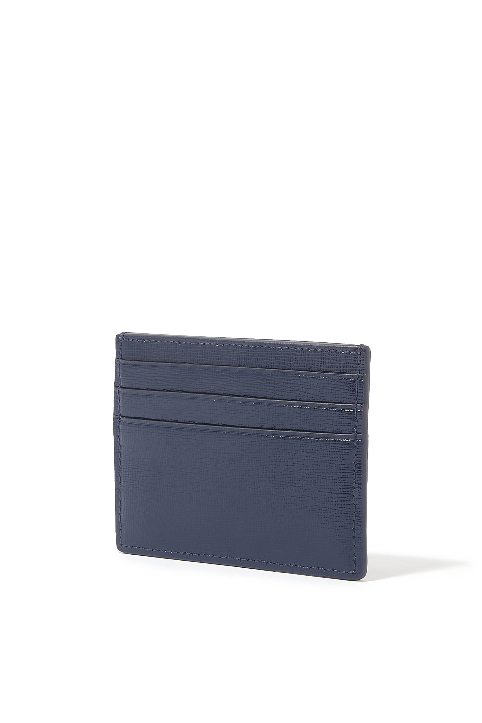 حافظة بطاقات دوتي بنقشة زهور جلد