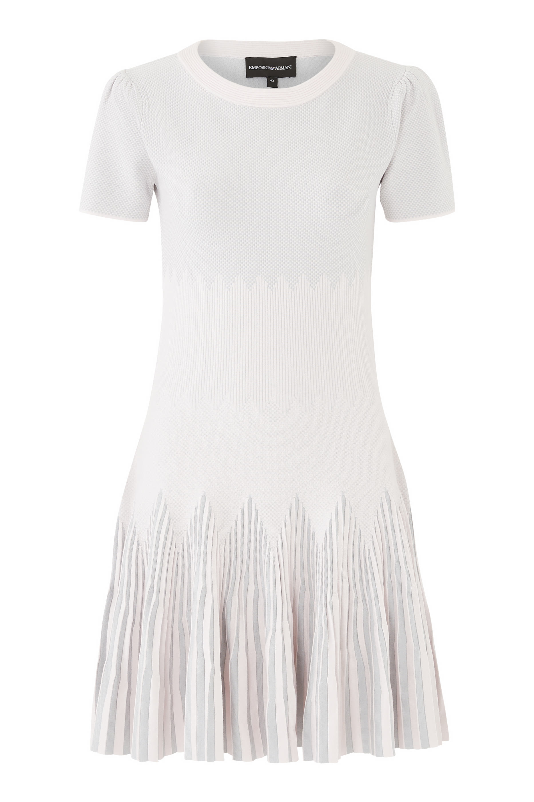 فستان بنقشة مربعات قماش عثماني